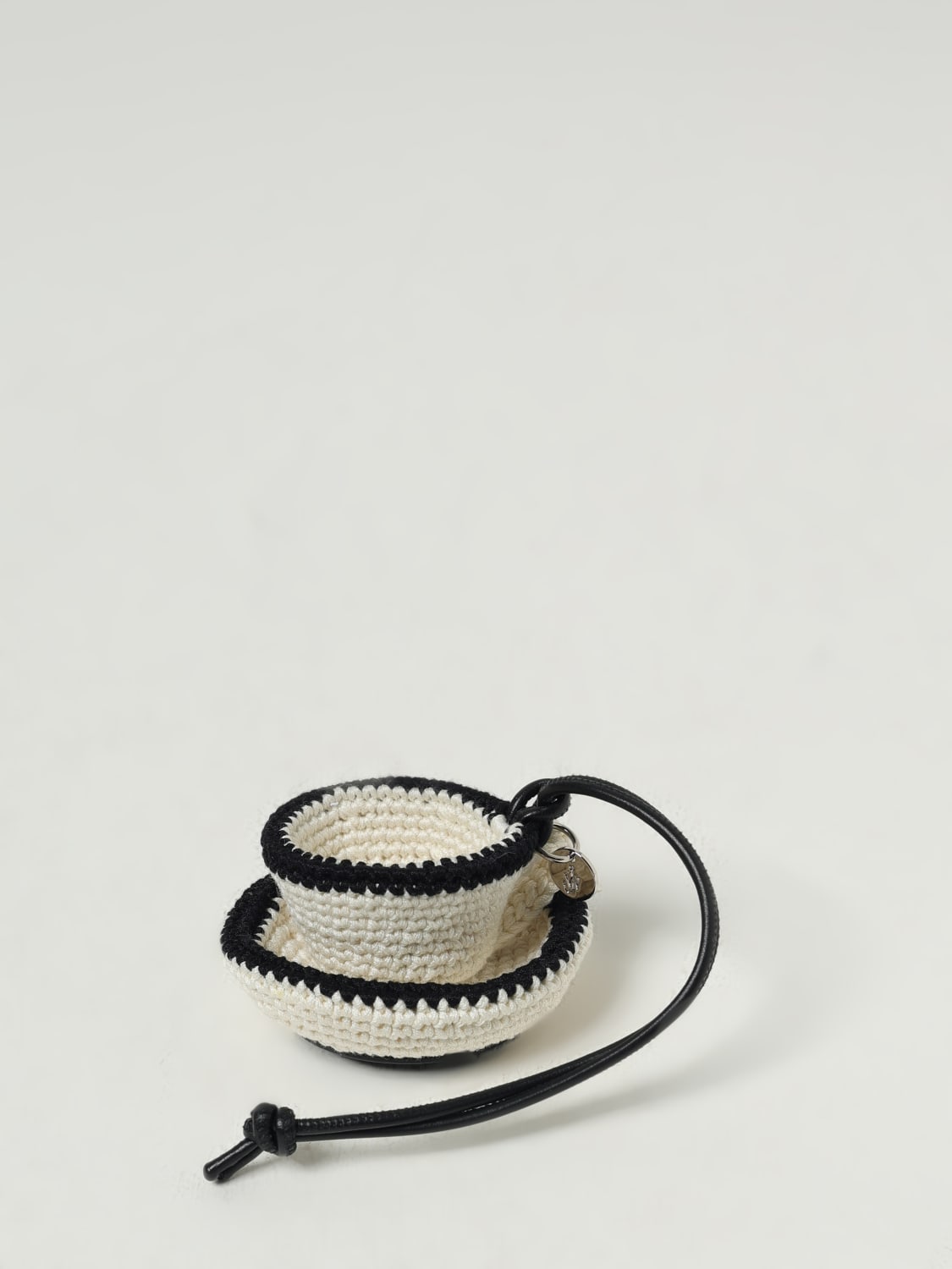 JW ANDERSON KEY CHAIN: Key chain woman Jw Anderson, White - Img 1