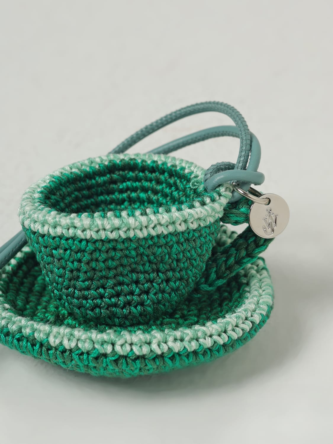 JW ANDERSON KEY CHAIN: Key chain woman Jw Anderson, Green - Img 2