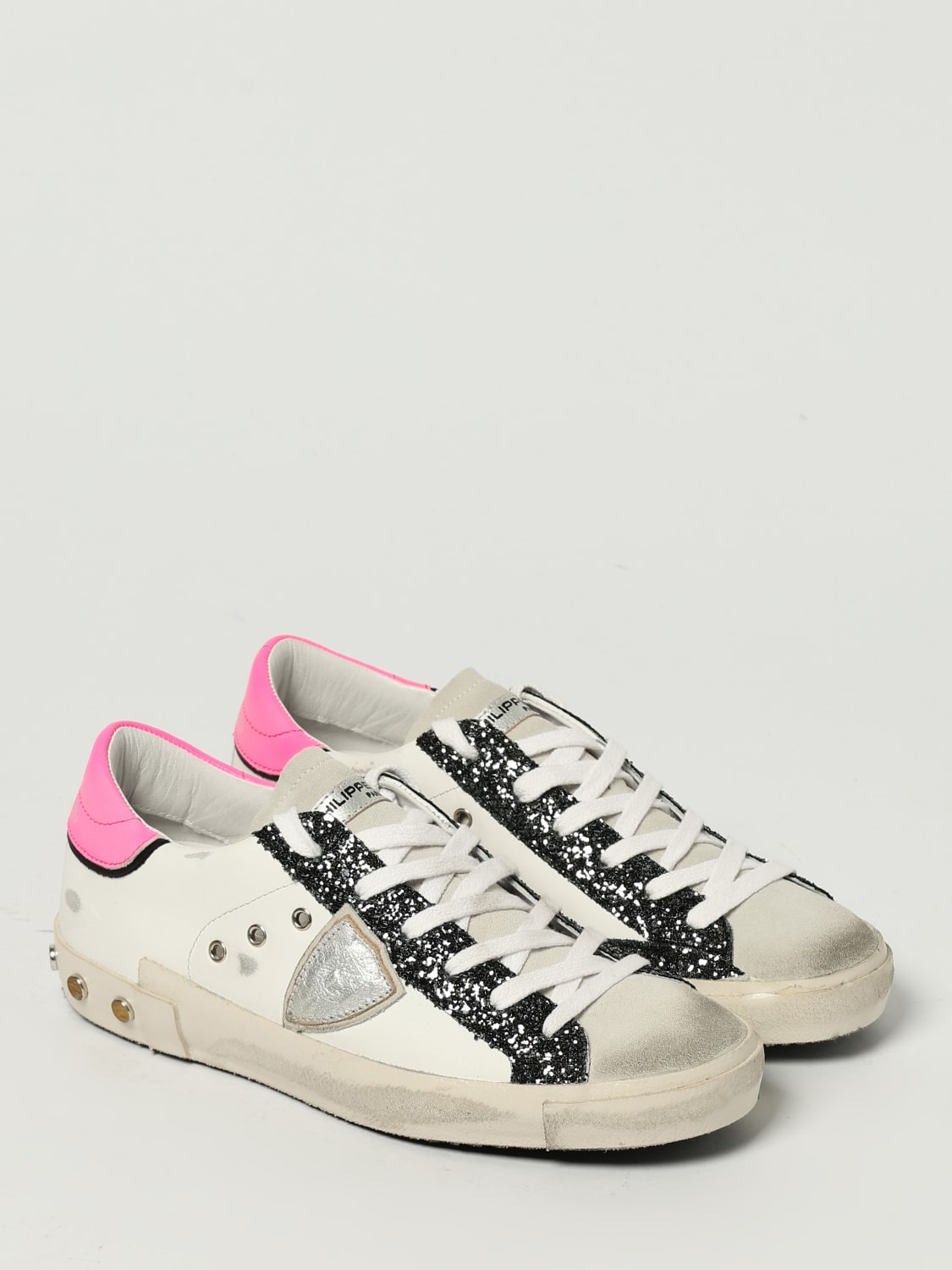 PHILIPPE MODEL BASKETS: Baskets femme Philippe Model, Blanc - Img 2