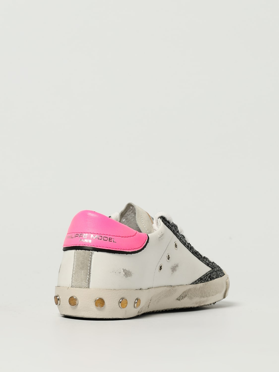 PHILIPPE MODEL BASKETS: Baskets femme Philippe Model, Blanc - Img 3