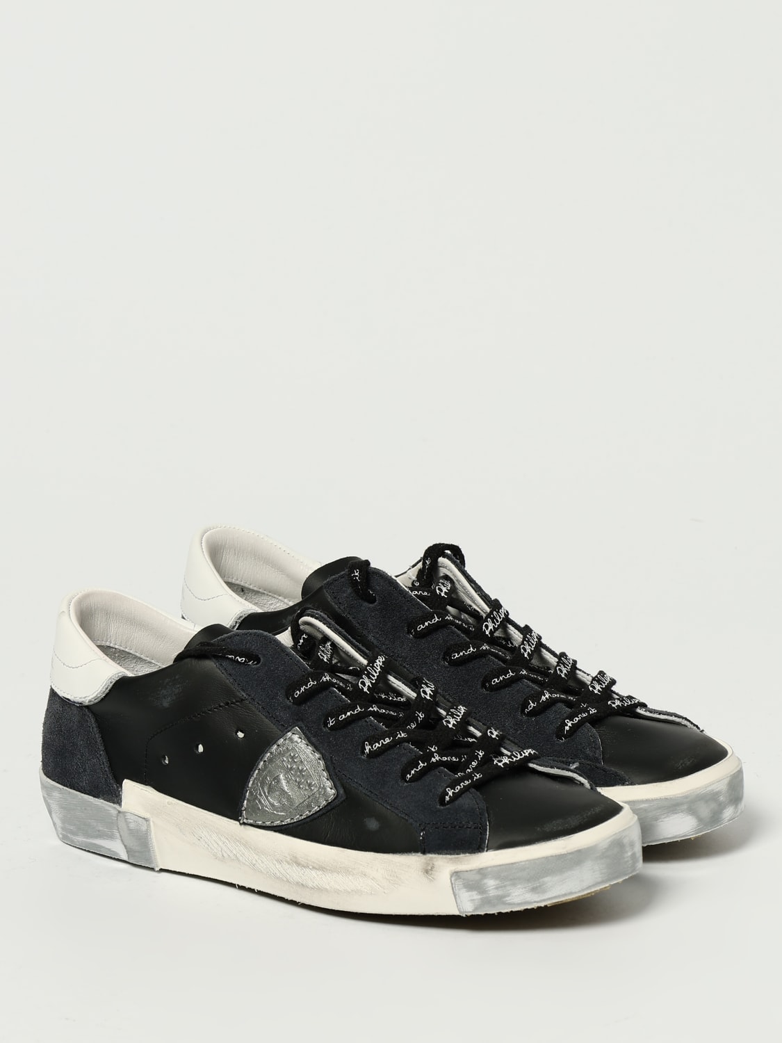 PHILIPPE MODEL SNEAKERS: Sneakers damen Philippe Model, Schwarz - Img 2