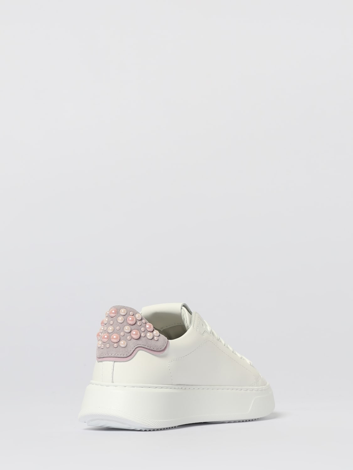PHILIPPE MODEL BASKETS: Baskets femme Philippe Model, Perle - Img 3