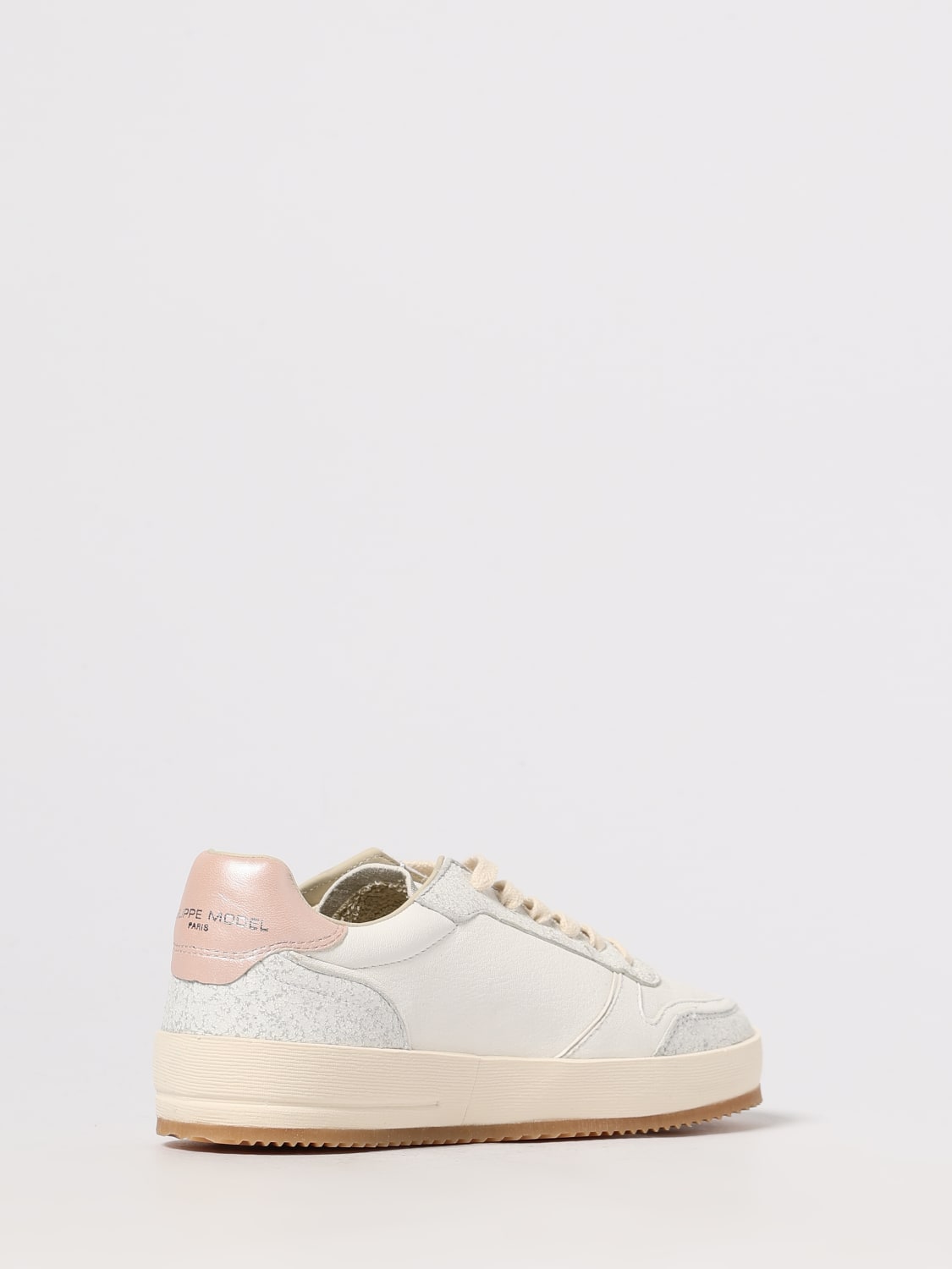 PHILIPPE MODEL SNEAKERS: Sneakers Nice Philippe Model in pelle , Rosa - Img 3