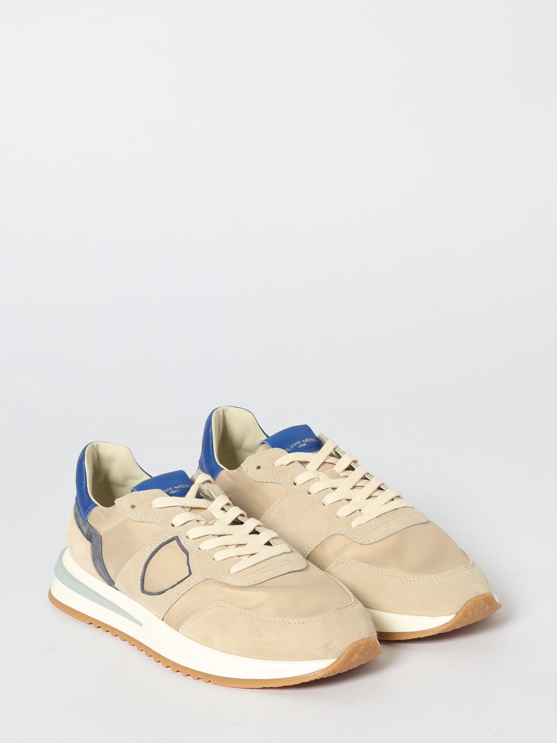 PHILIPPE MODEL SNEAKERS: Sneakers men Philippe Model, Sand - Img 2