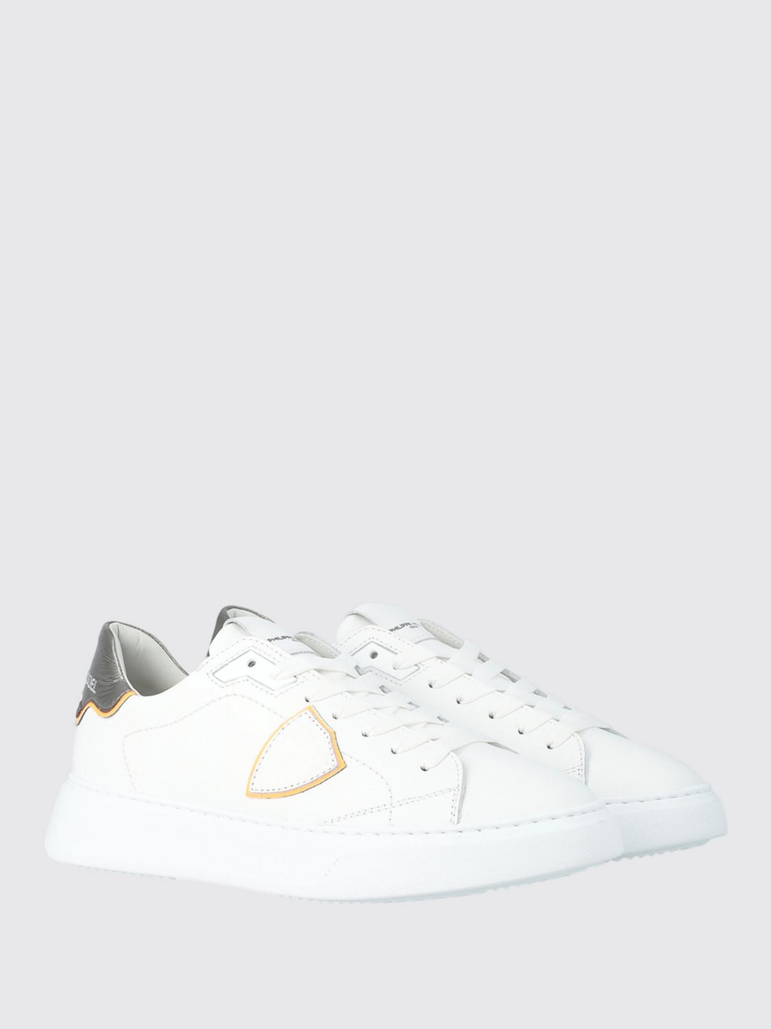 PHILIPPE MODEL SNEAKERS: Sneakers men Philippe Model, White - Img 2