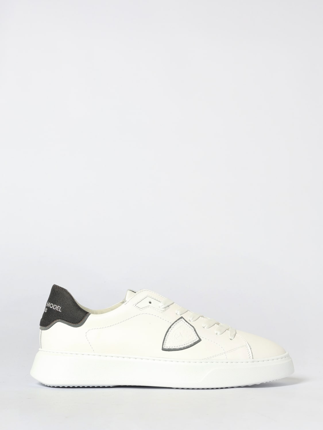 PHILIPPE MODEL SNEAKERS: Sneakers men Philippe Model, Black 1 - Img 1