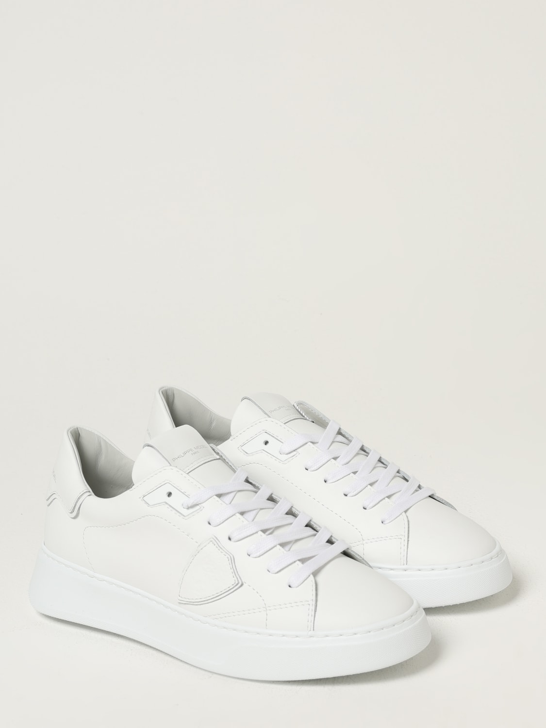 PHILIPPE MODEL SNEAKERS: Sneakers men Philippe Model, White 1 - Img 2