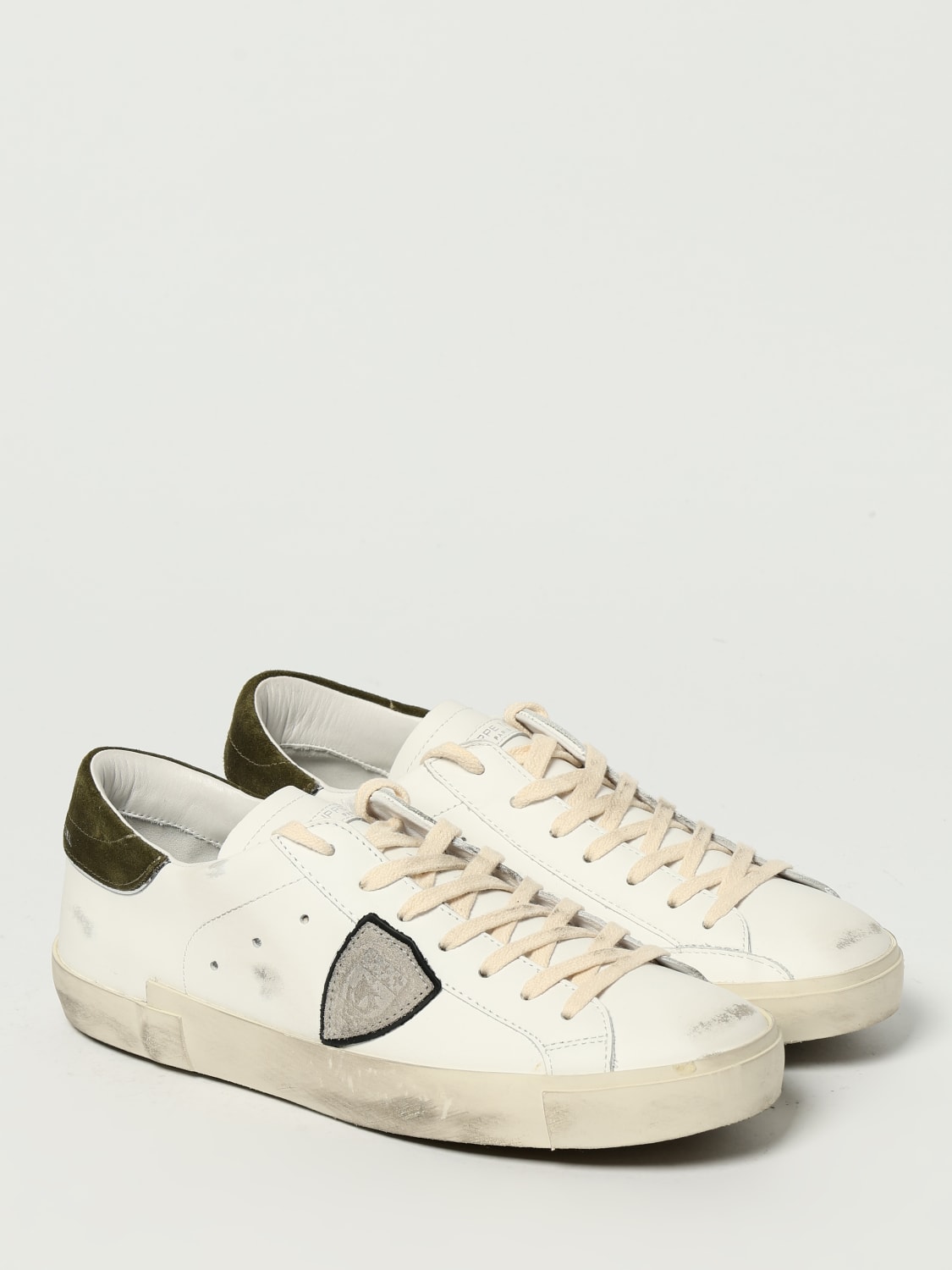 PHILIPPE MODEL SNEAKERS: Sneakers men Philippe Model, White - Img 2