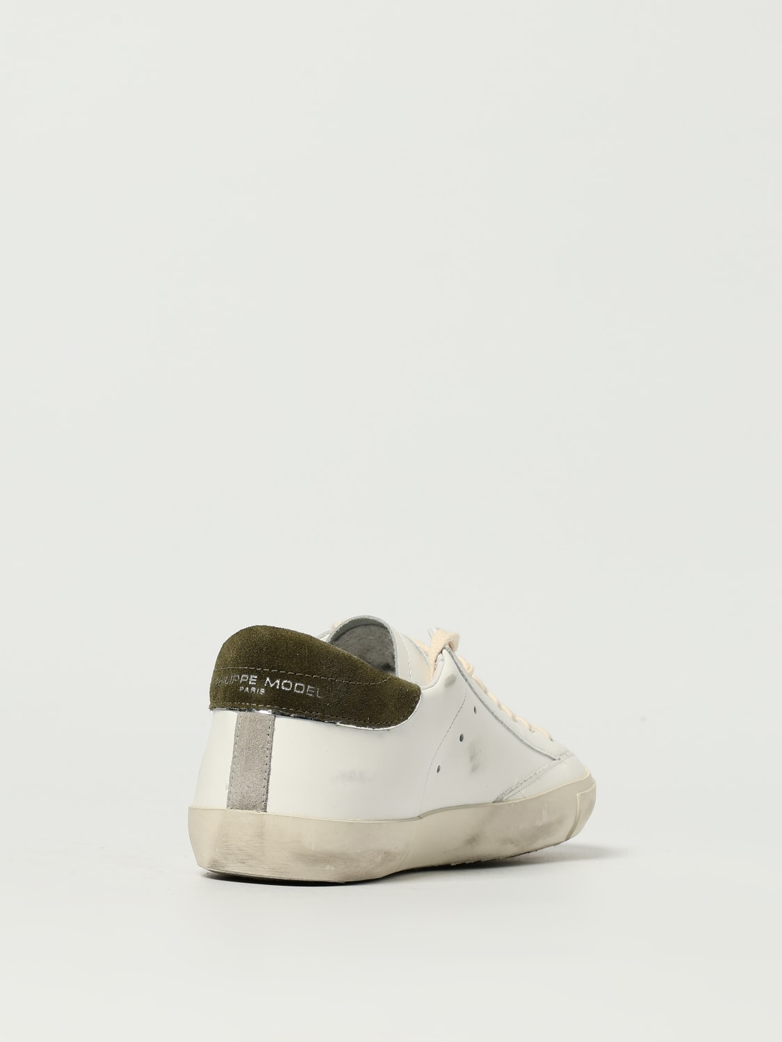 PHILIPPE MODEL SNEAKERS: Sneakers men Philippe Model, White - Img 3