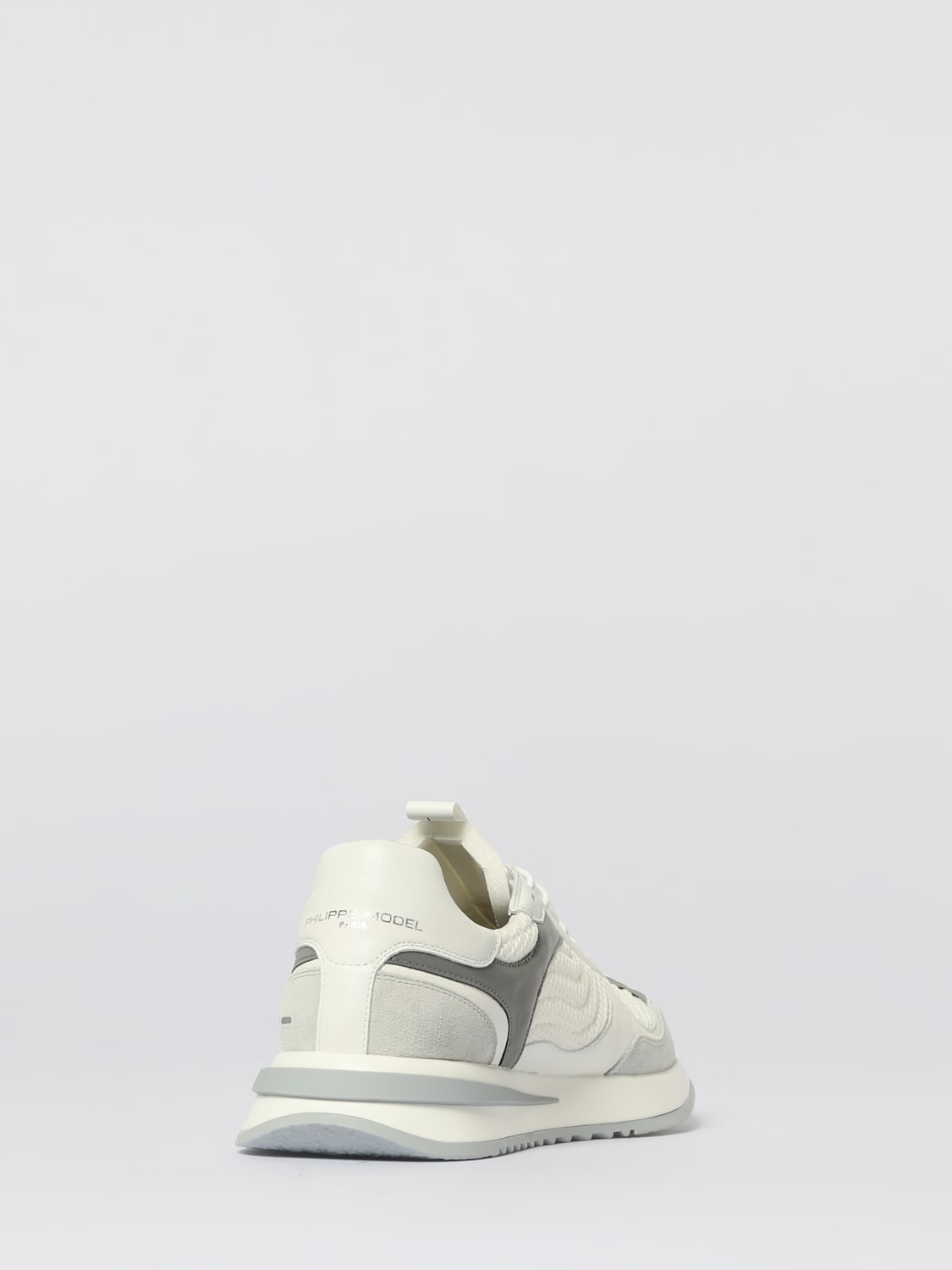 PHILIPPE MODEL SNEAKERS: Sneakers men Philippe Model, White - Img 3