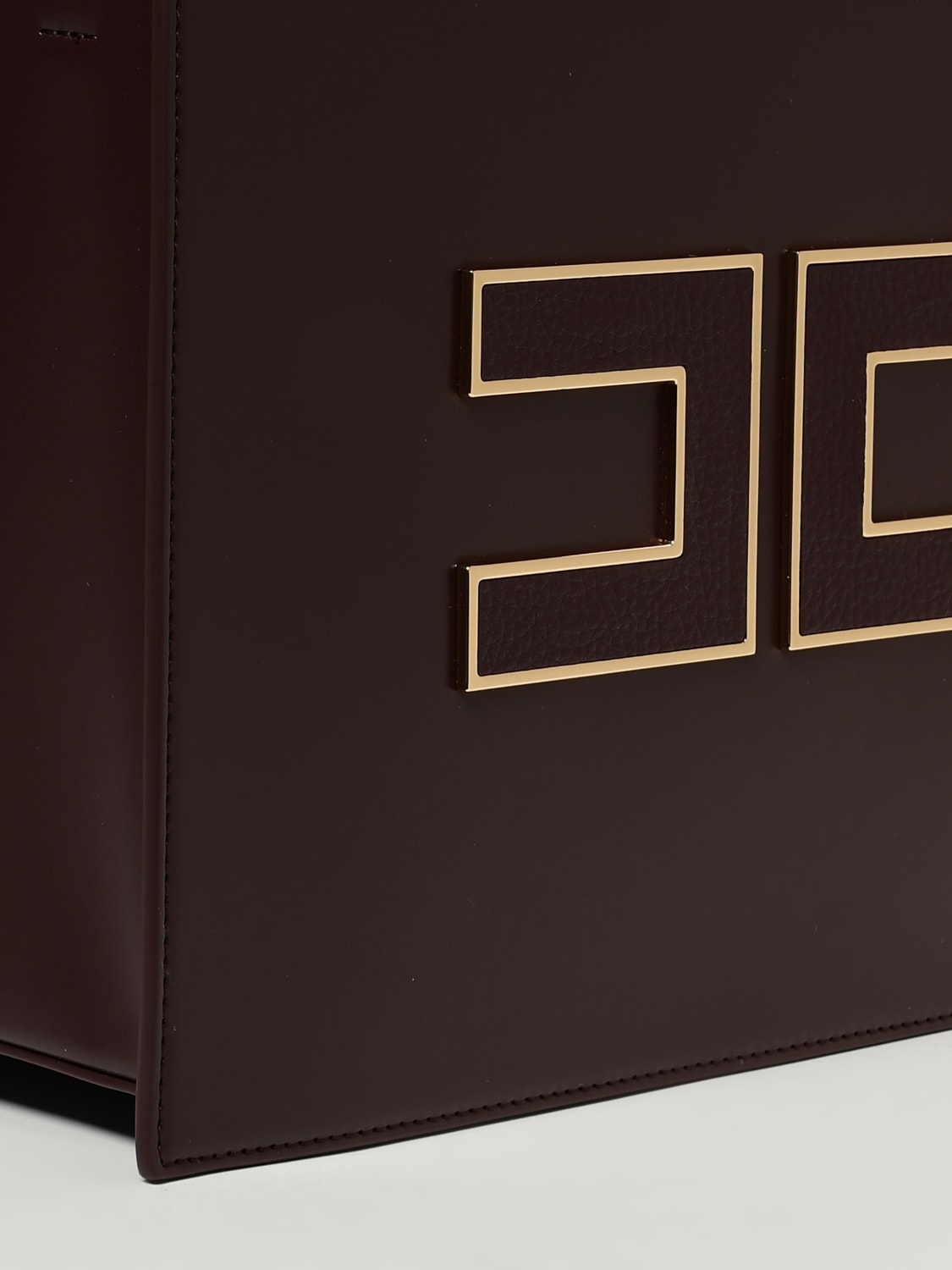 ELISABETTA FRANCHI BOLSO DE MANO: Bolso de hombro mujer Elisabetta Franchi, Vino - Img 3