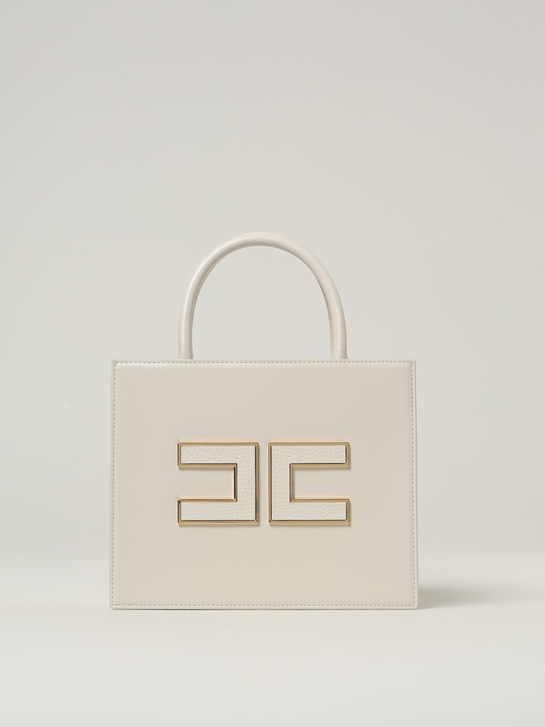 ELISABETTA FRANCHI HANDBAG: Shoulder bag woman Elisabetta Franchi, White - Img 1