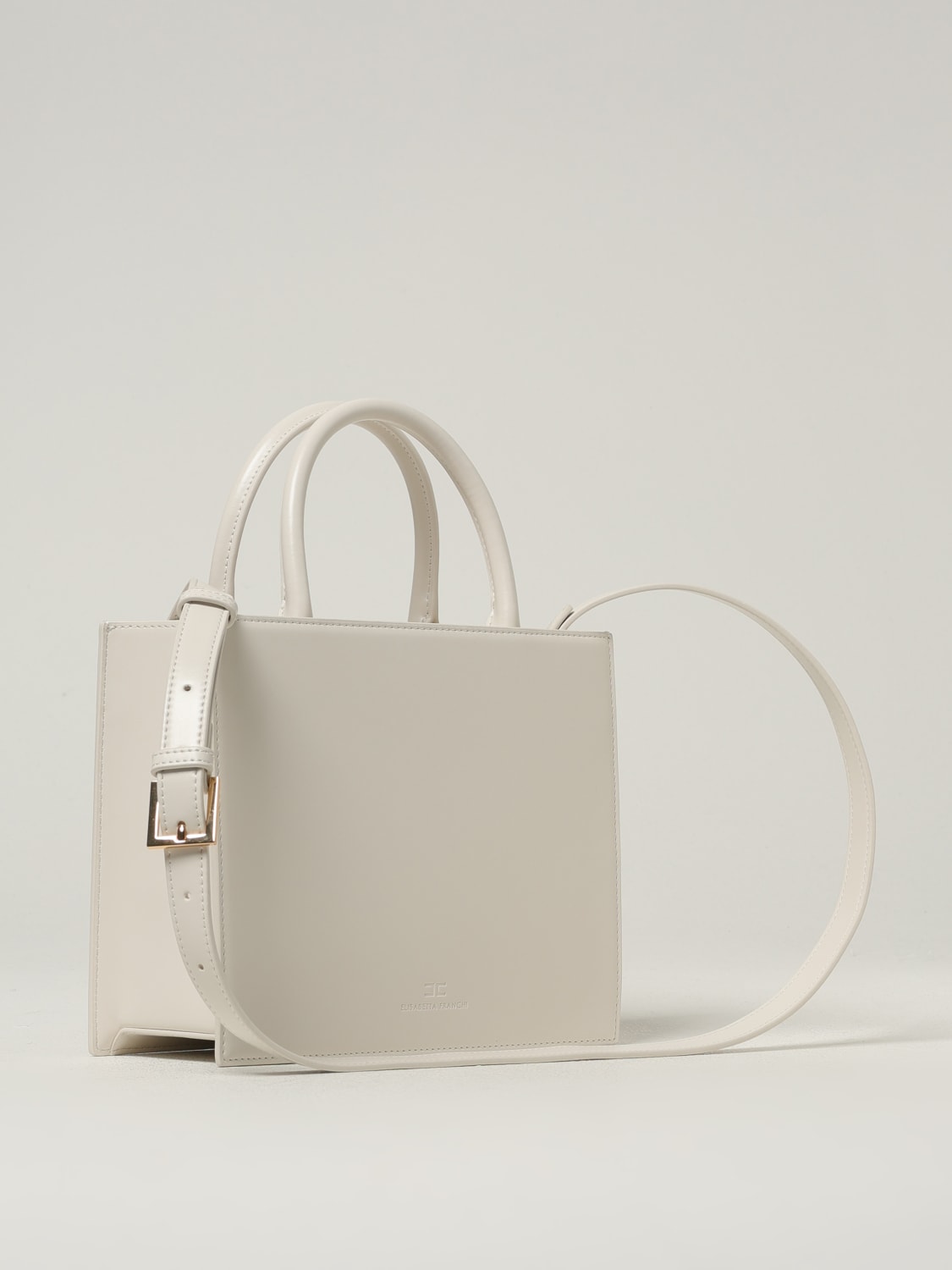 ELISABETTA FRANCHI HANDBAG: Shoulder bag woman Elisabetta Franchi, White - Img 2