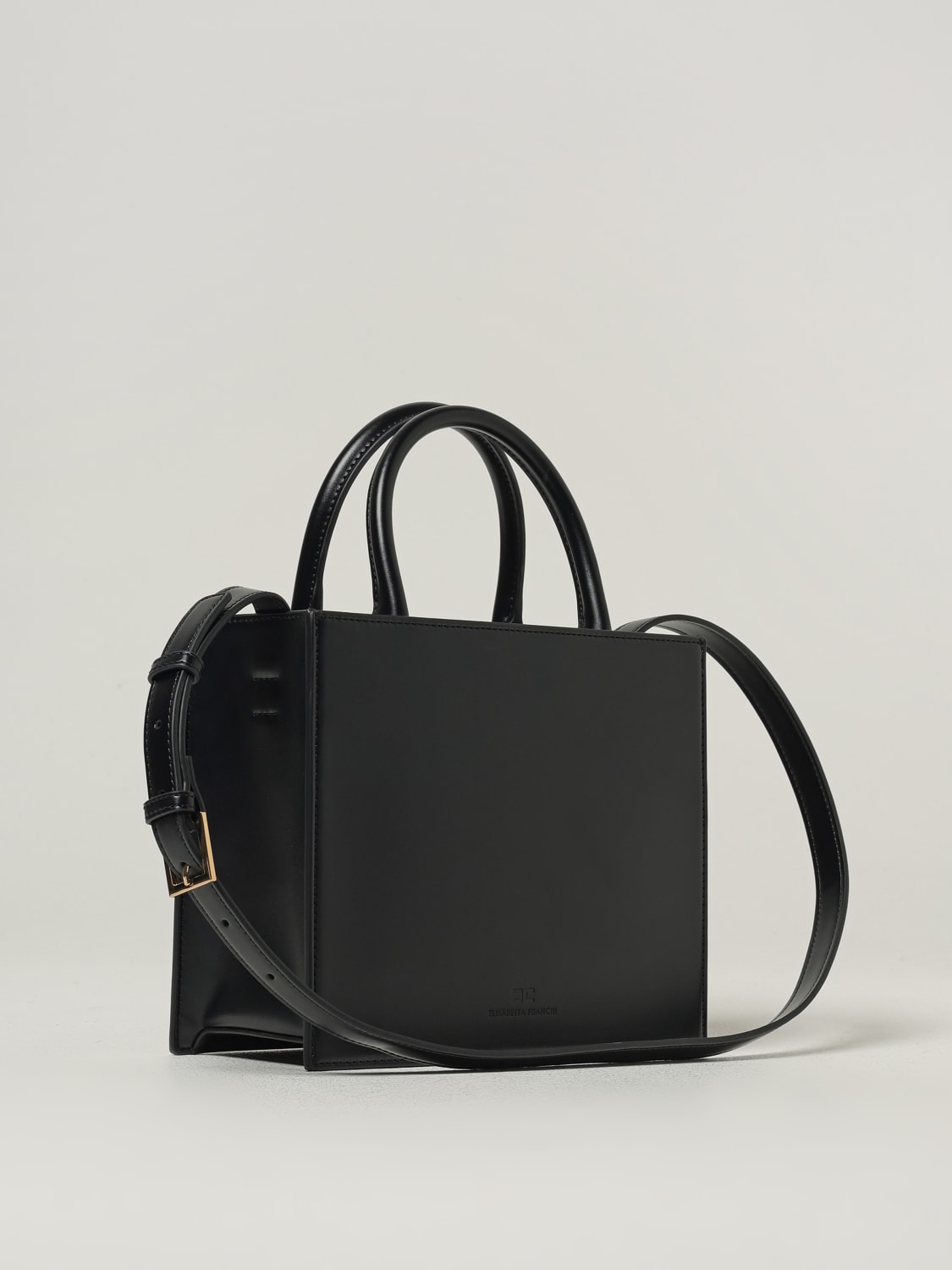 ELISABETTA FRANCHI HANDBAG: Shoulder bag woman Elisabetta Franchi, Black - Img 2