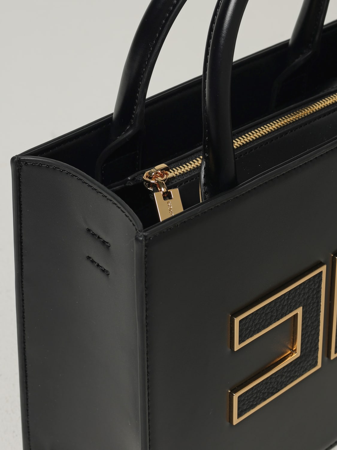 ELISABETTA FRANCHI HANDBAG: Shoulder bag woman Elisabetta Franchi, Black - Img 3