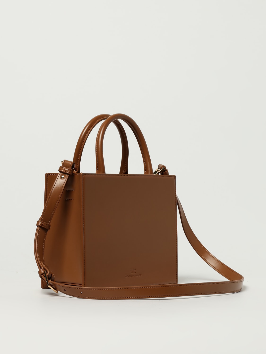 ELISABETTA FRANCHI HANDBAG: Shoulder bag woman Elisabetta Franchi, Brown - Img 2