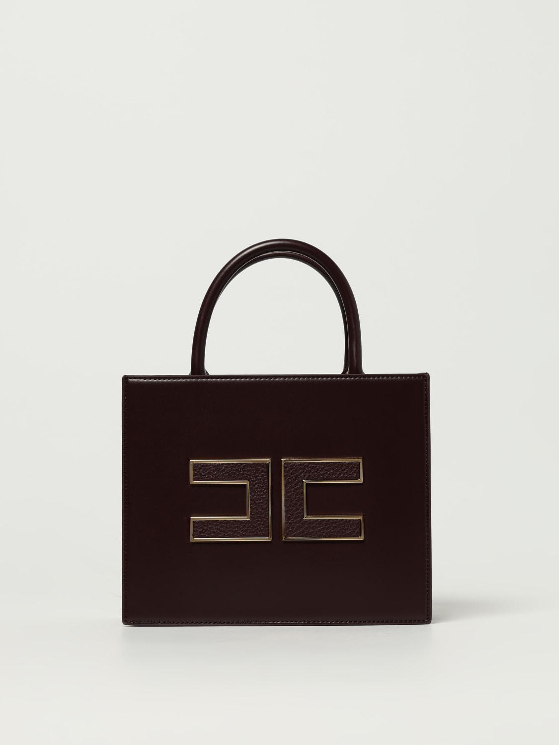 ELISABETTA FRANCHI HANDBAG: Shoulder bag woman Elisabetta Franchi, Burgundy - Img 1