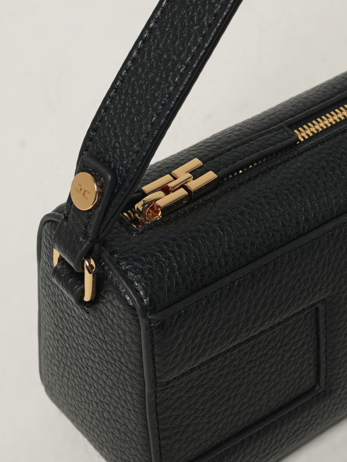 ELISABETTA FRANCHI HANDTASCHE: Schultertasche damen Elisabetta Franchi, Schwarz - Img 3