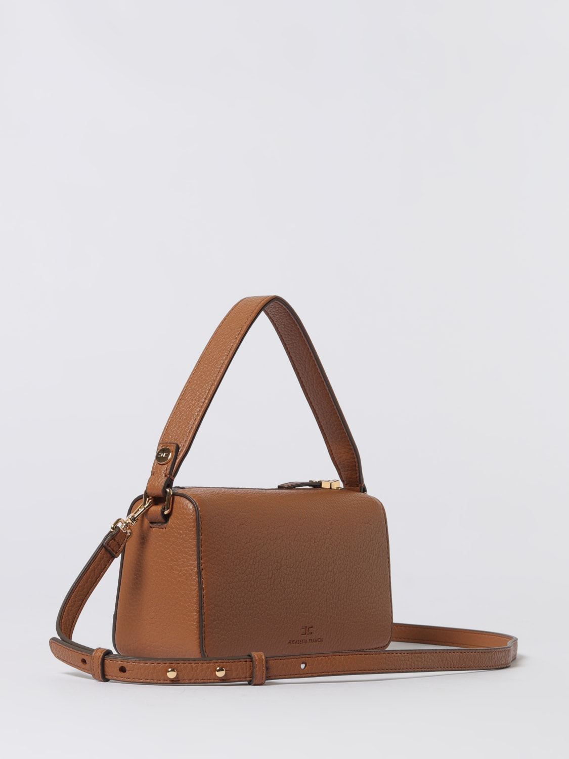 ELISABETTA FRANCHI HANDBAG: Shoulder bag woman Elisabetta Franchi, Brown - Img 2
