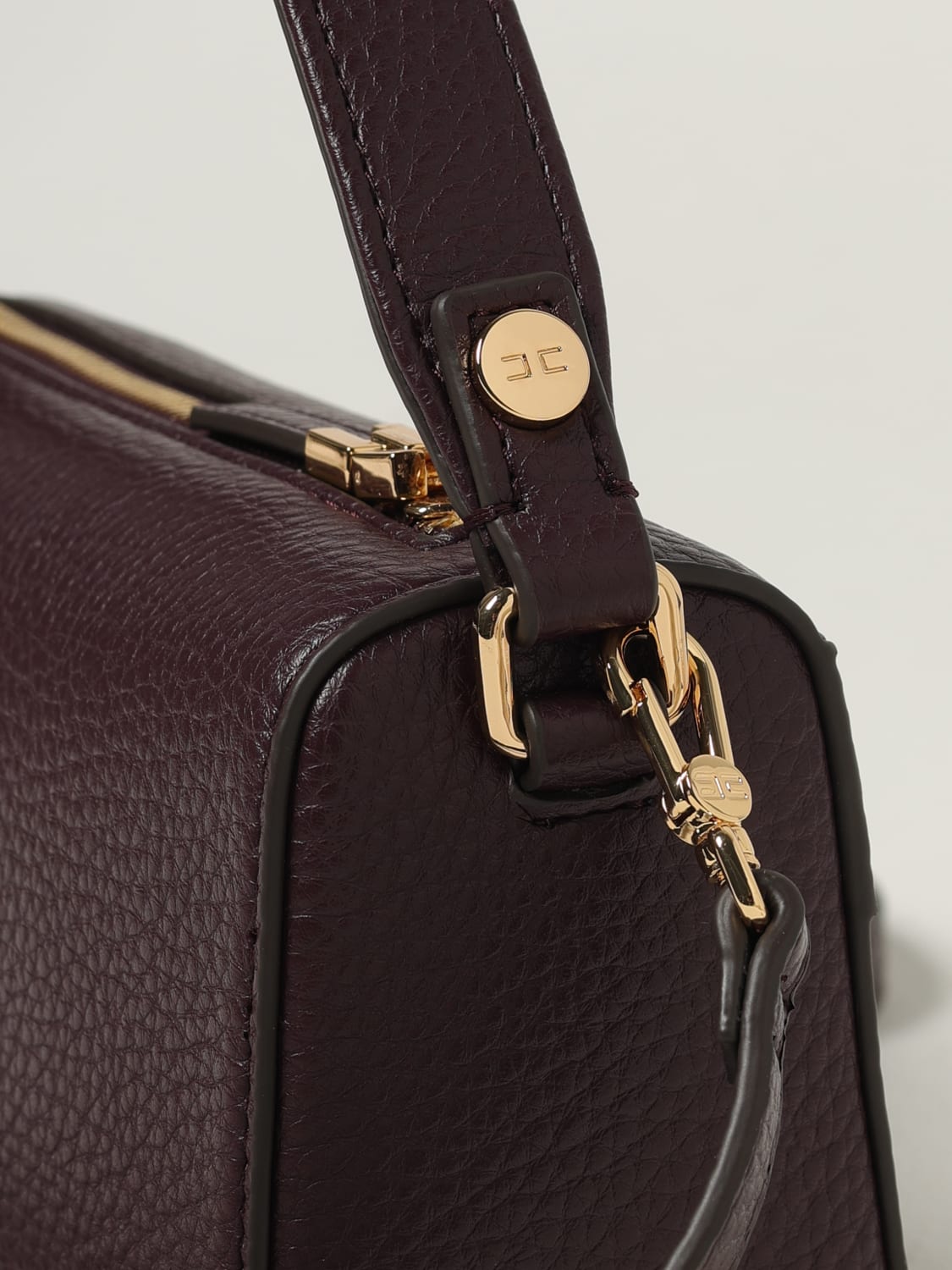 ELISABETTA FRANCHI HANDBAG: Shoulder bag woman Elisabetta Franchi, Wine - Img 3