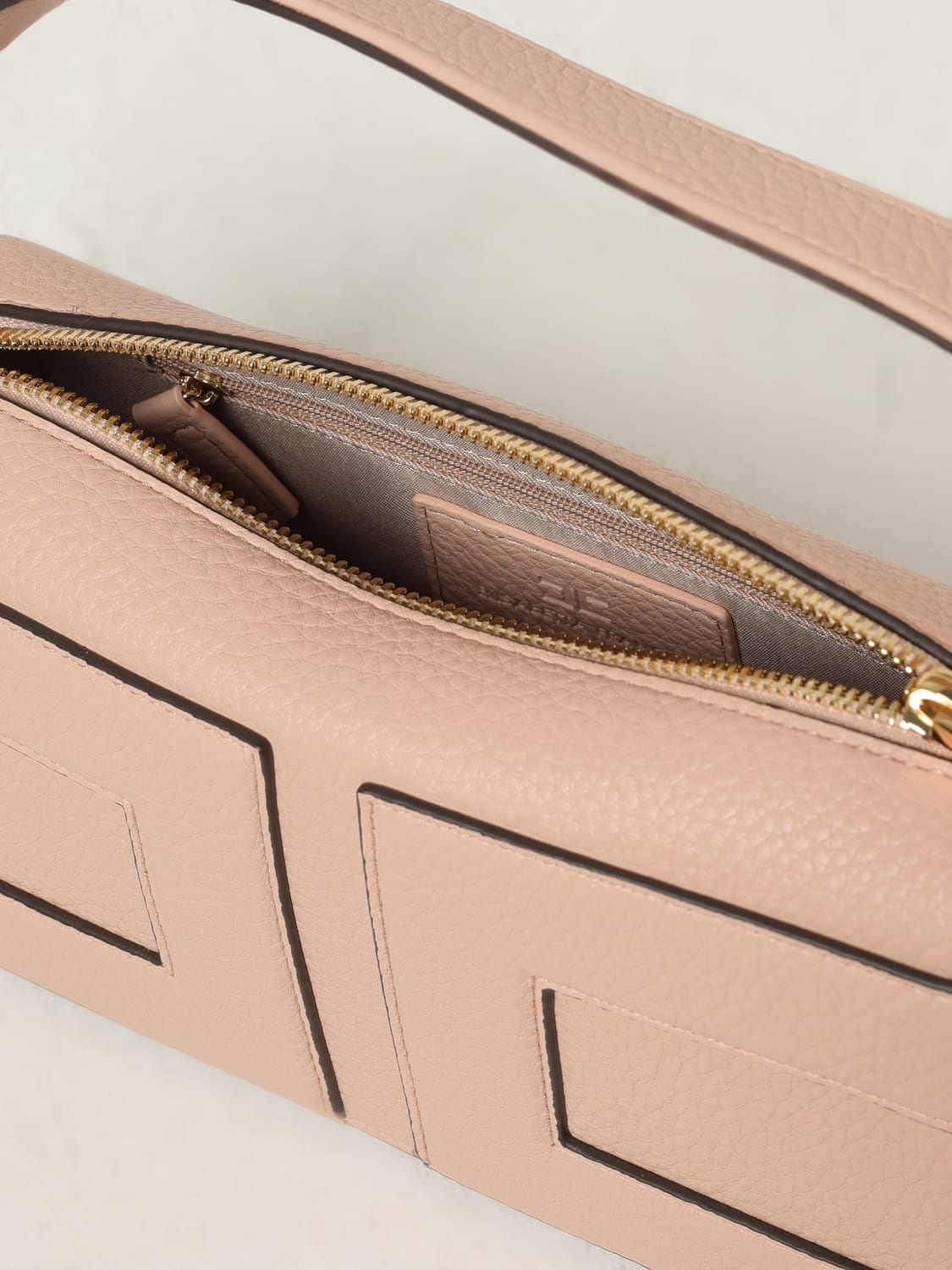 ELISABETTA FRANCHI HANDBAG: Shoulder bag woman Elisabetta Franchi, Nude - Img 3