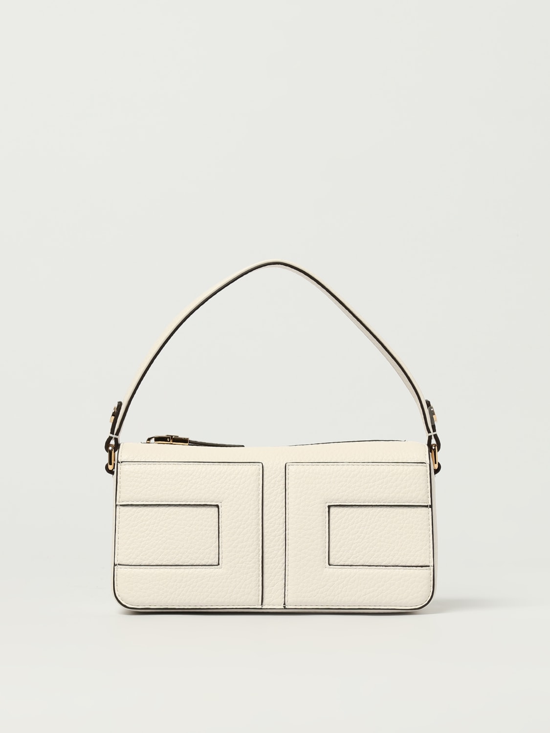 ELISABETTA FRANCHI BOLSO DE MANO: Bolso de hombro mujer Elisabetta Franchi, Leche - Img 1