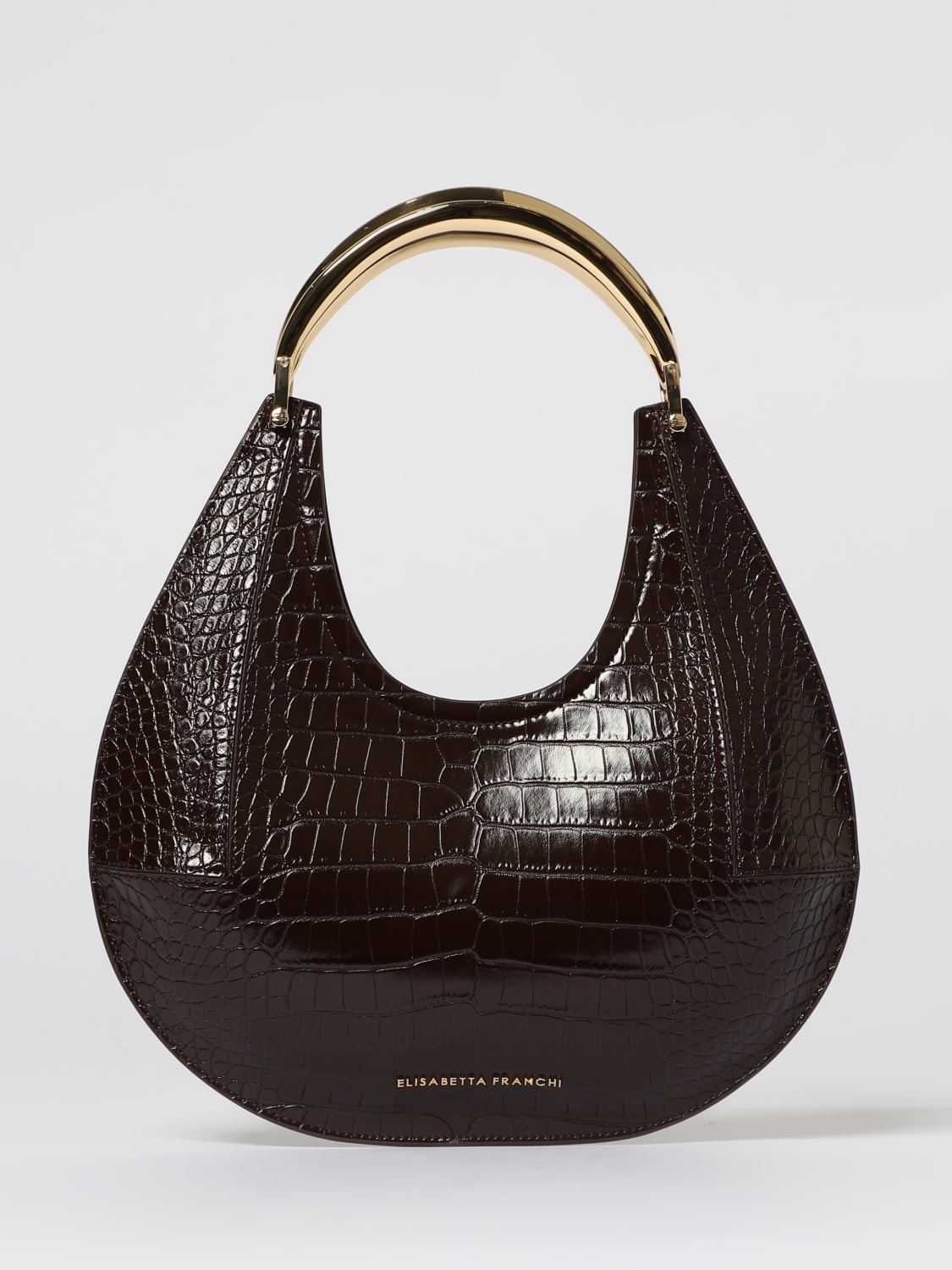 ELISABETTA FRANCHI 肩包: 肩包 女士 Elisabetta Franchi, 棕色 - Img 1