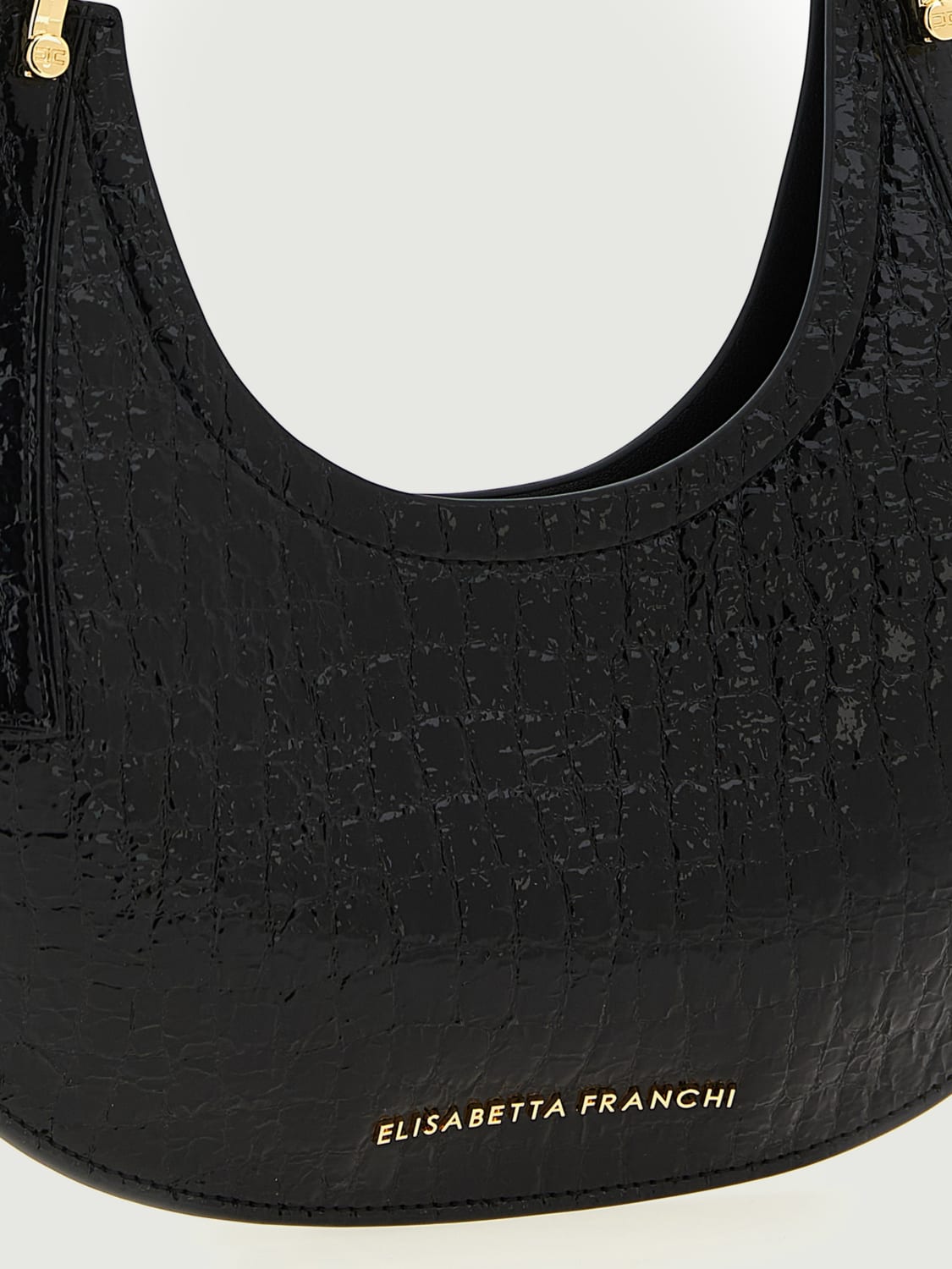 ELISABETTA FRANCHI HANDBAG: Shoulder bag woman Elisabetta Franchi, Black - Img 3