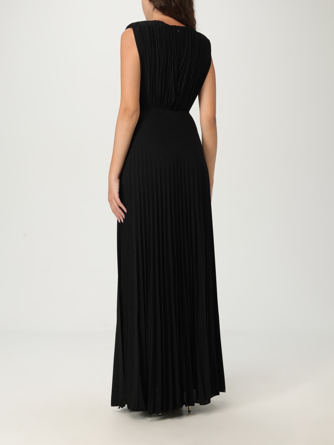 ELISABETTA FRANCHI DRESS: Dress woman Elisabetta Franchi, Black - Img 2