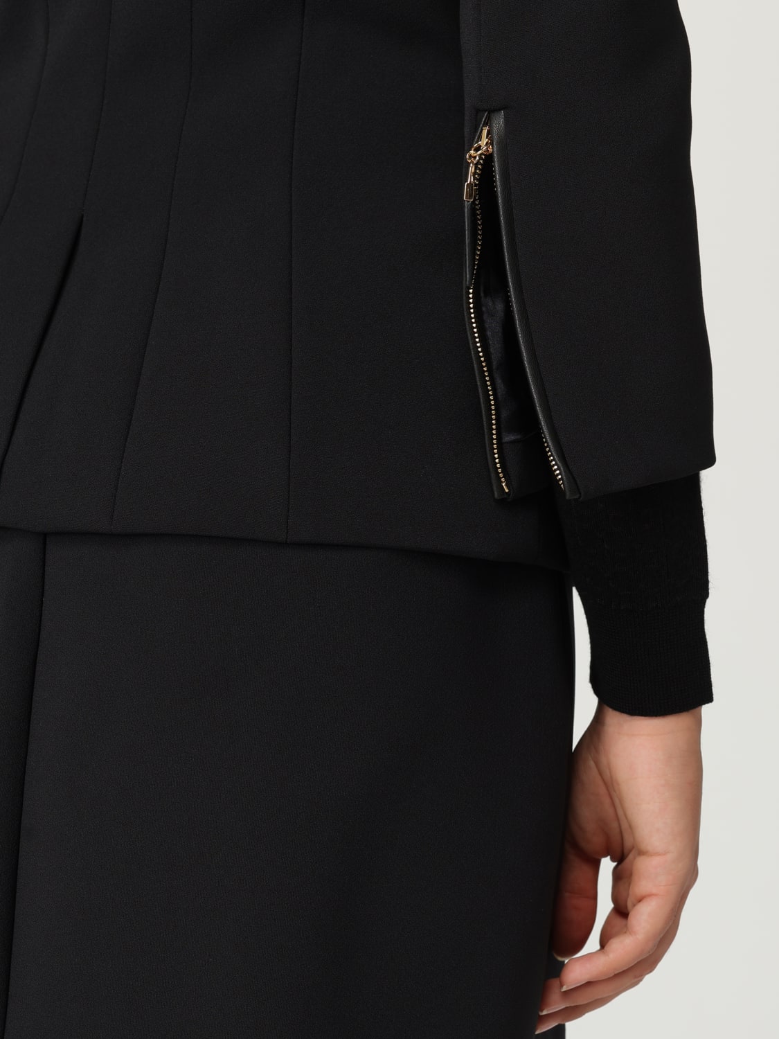 ELISABETTA FRANCHI CHAQUETA: Americana mujer Elisabetta Franchi, Negro - Img 5