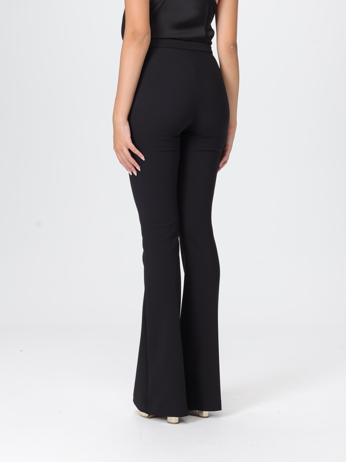 ELISABETTA FRANCHI PANTALONES: Pantalón mujer Elisabetta Franchi, Negro - Img 2