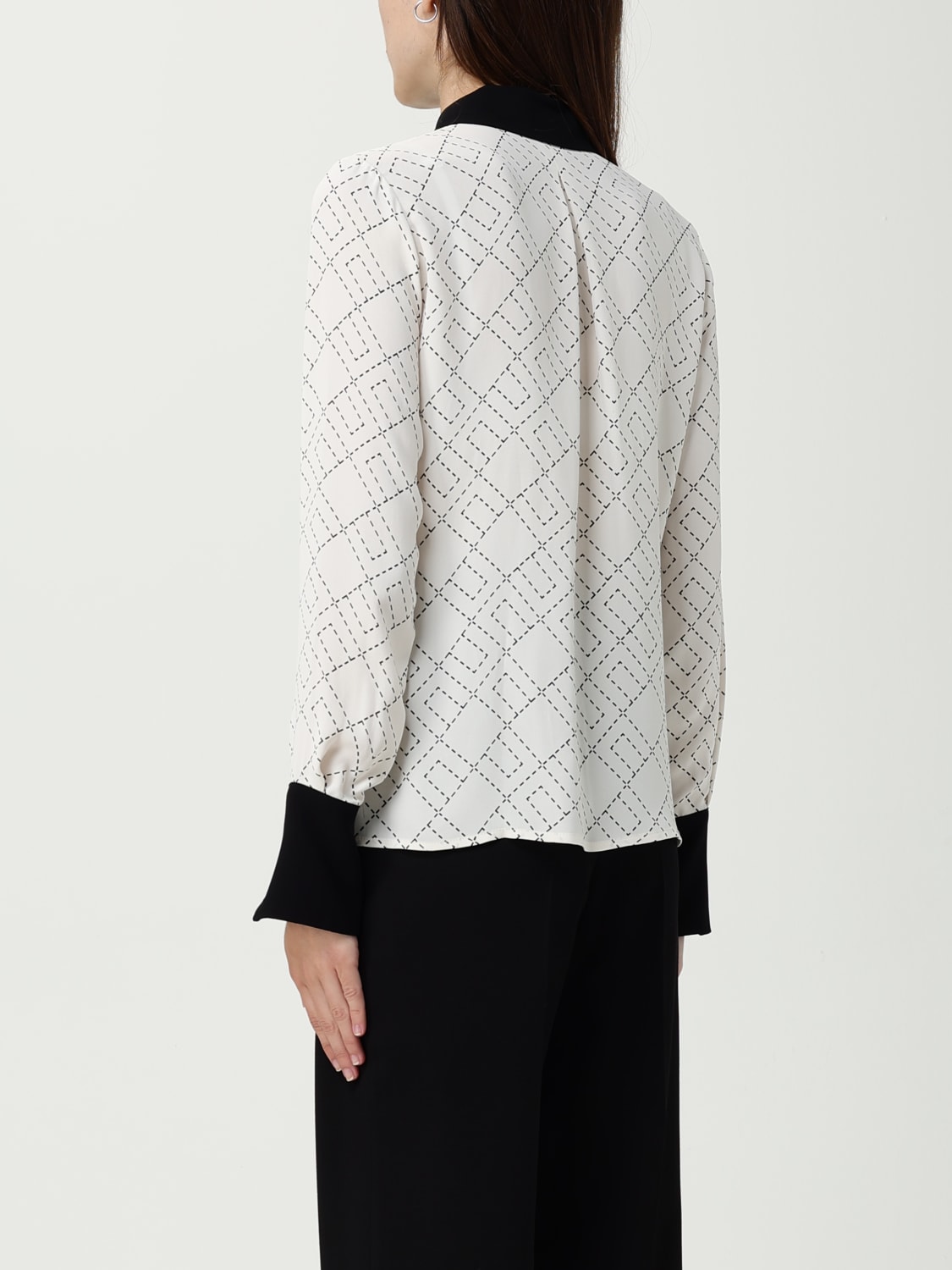 ELISABETTA FRANCHI SHIRT: Shirt woman Elisabetta Franchi, Milk - Img 2