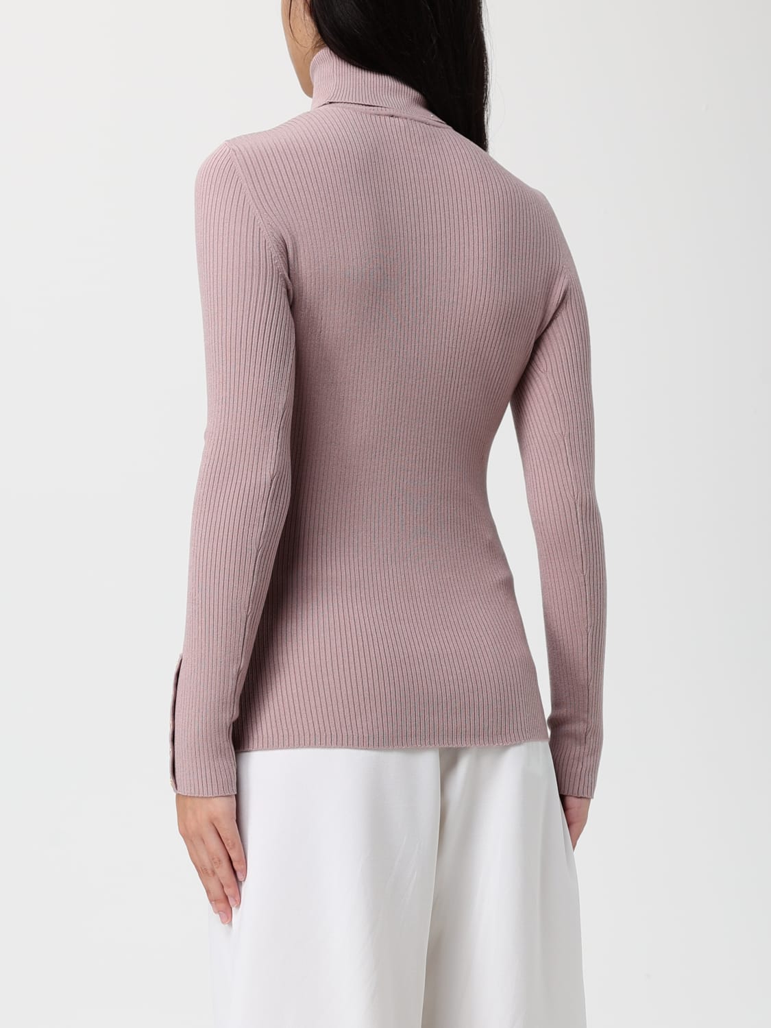 ELISABETTA FRANCHI PULLOVER: Pullover damen Elisabetta Franchi, Puder - Img 2
