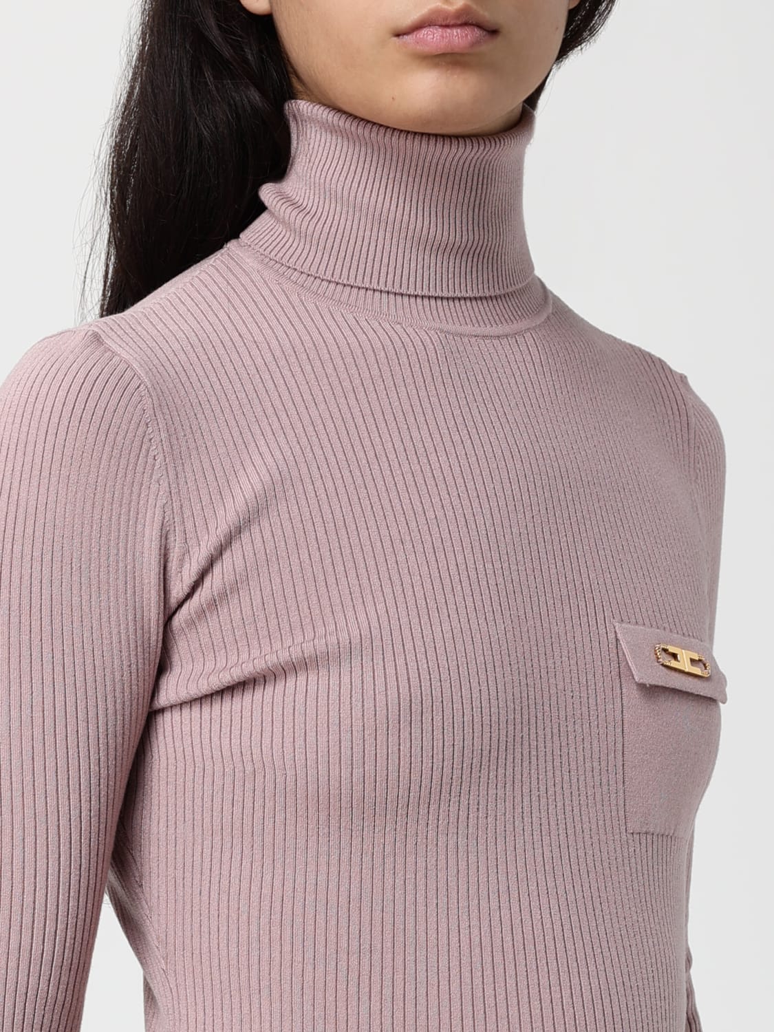 ELISABETTA FRANCHI PULLOVER: Pullover damen Elisabetta Franchi, Puder - Img 3