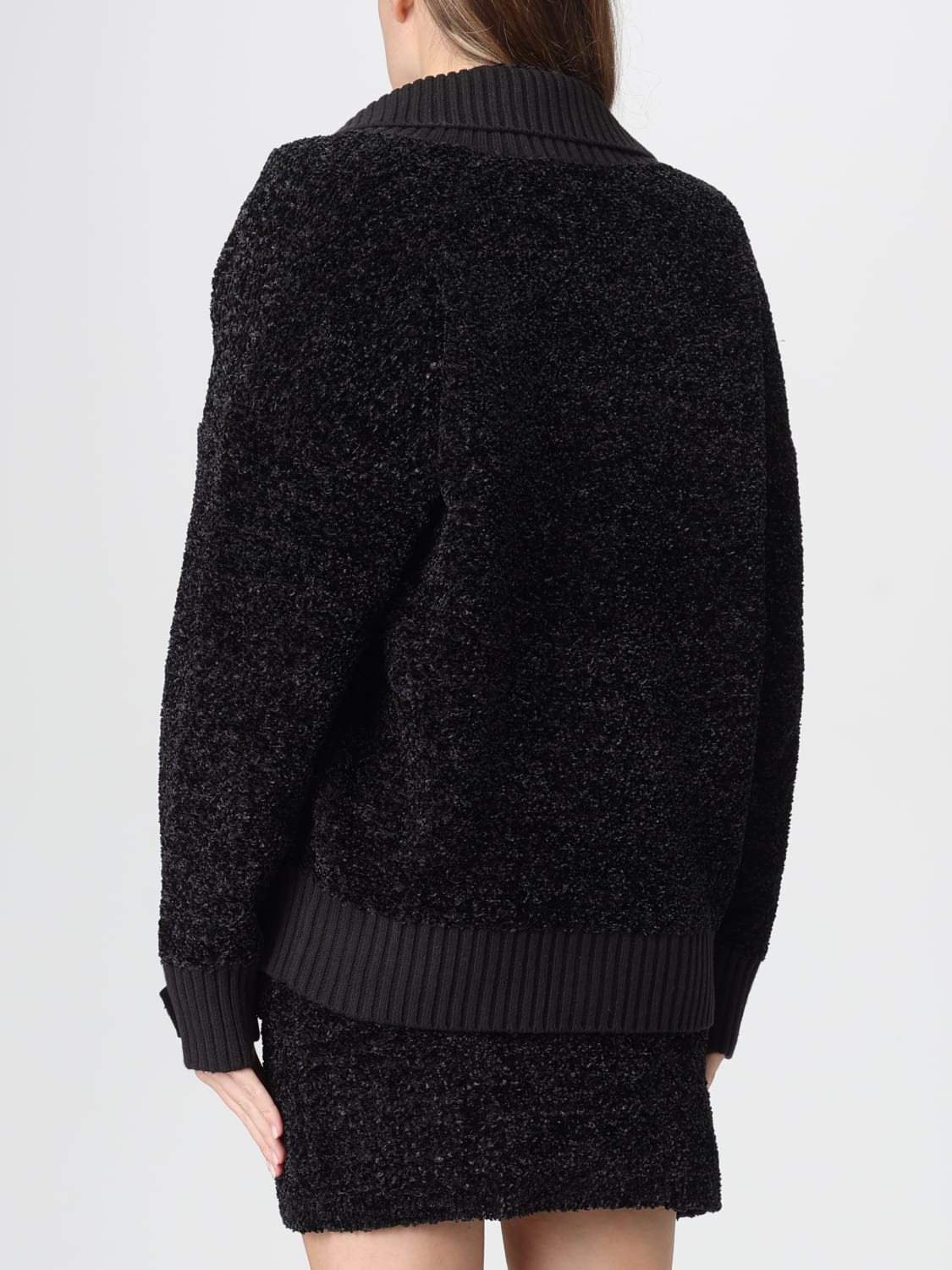 ELISABETTA FRANCHI PULL: Pull femme Elisabetta Franchi, Noir - Img 2