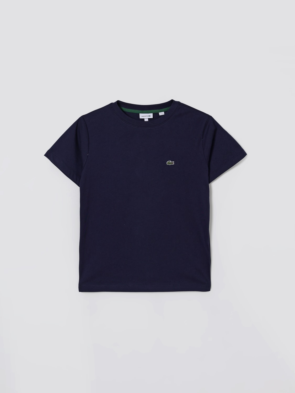 LACOSTE T-SHIRT: T-shirt kids Lacoste, Navy - Img 1