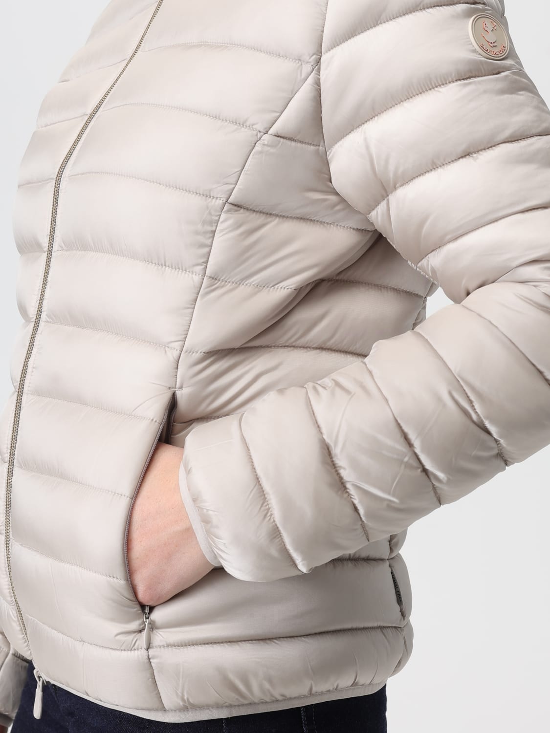 SAVE THE DUCK CHAQUETA: Chaqueta mujer Save The Duck, Beige - Img 4