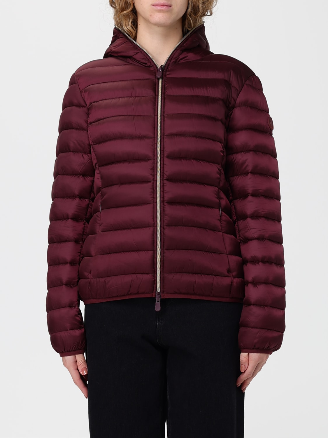 SAVE THE DUCK JACKET: Jacket woman Save The Duck, Wine - Img 1