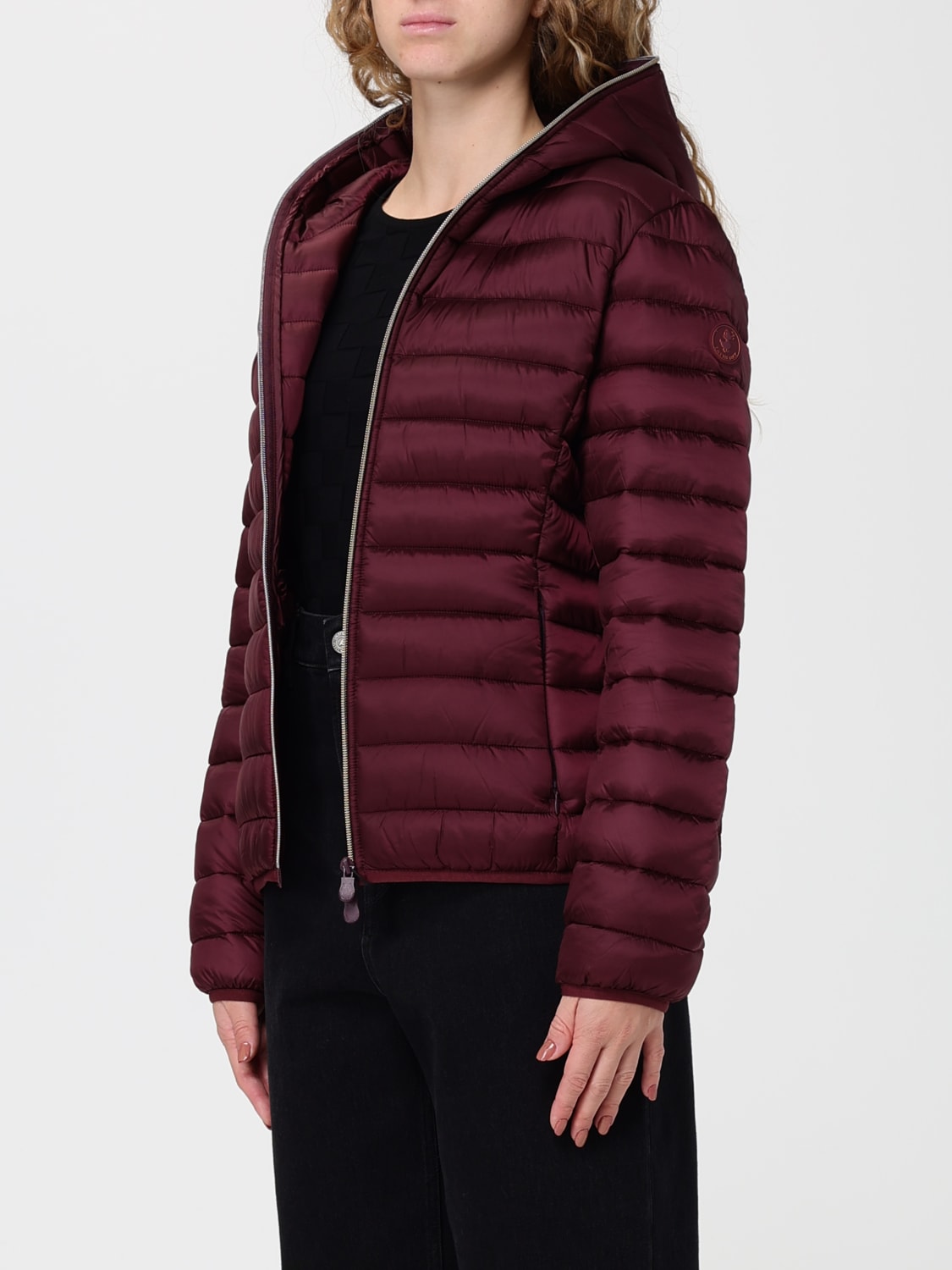 SAVE THE DUCK JACKET: Jacket woman Save The Duck, Wine - Img 3