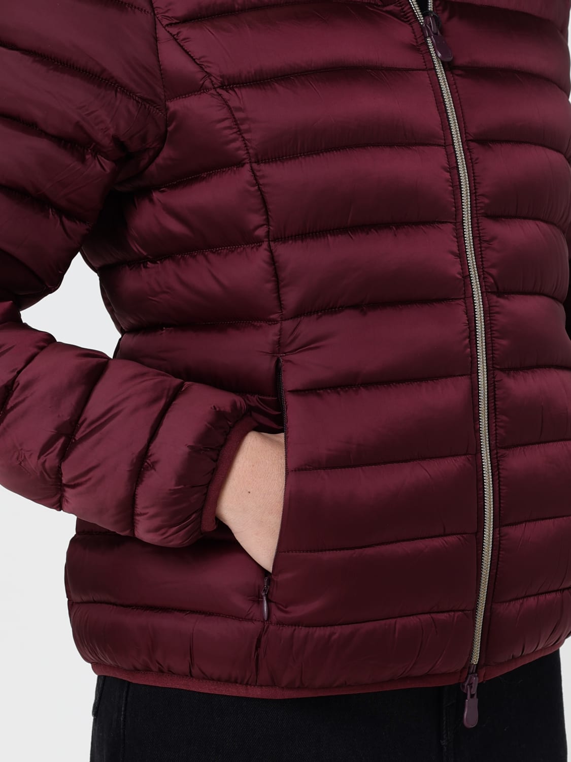 SAVE THE DUCK JACKET: Jacket woman Save The Duck, Wine - Img 4