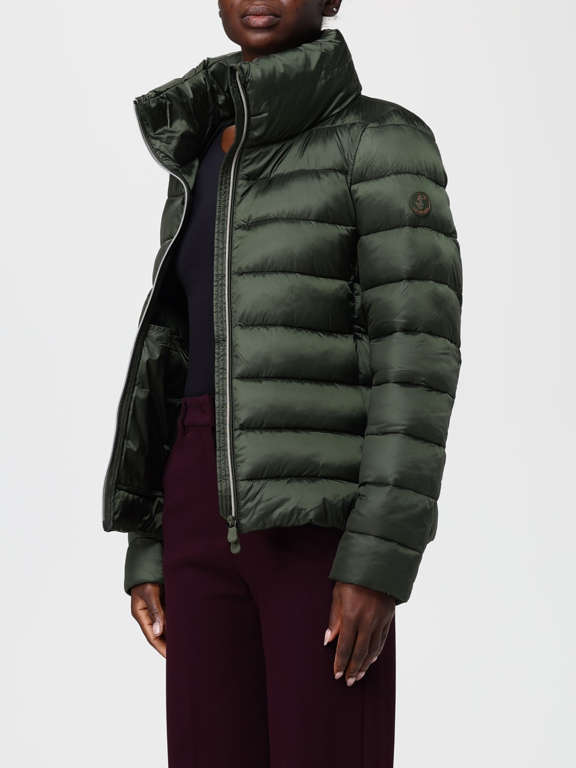 SAVE THE DUCK JACKET: Jacket woman Save The Duck, Green - Img 3