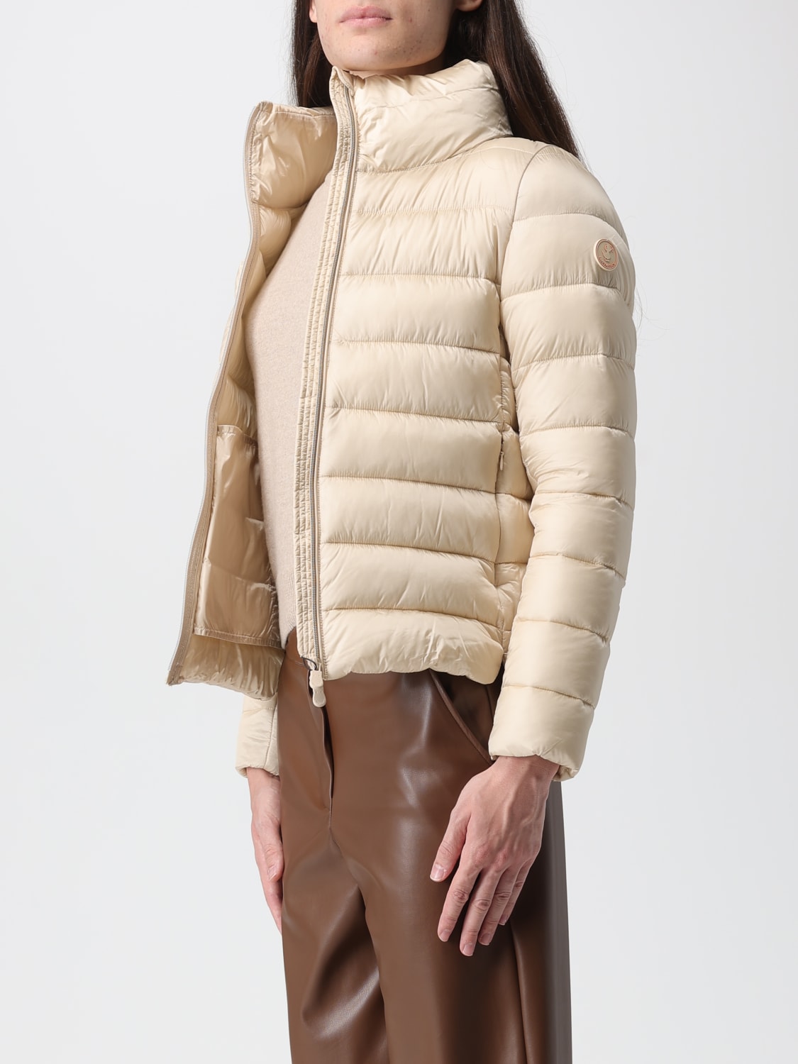 SAVE THE DUCK JACKET: Jacket woman Save The Duck, Beige - Img 3