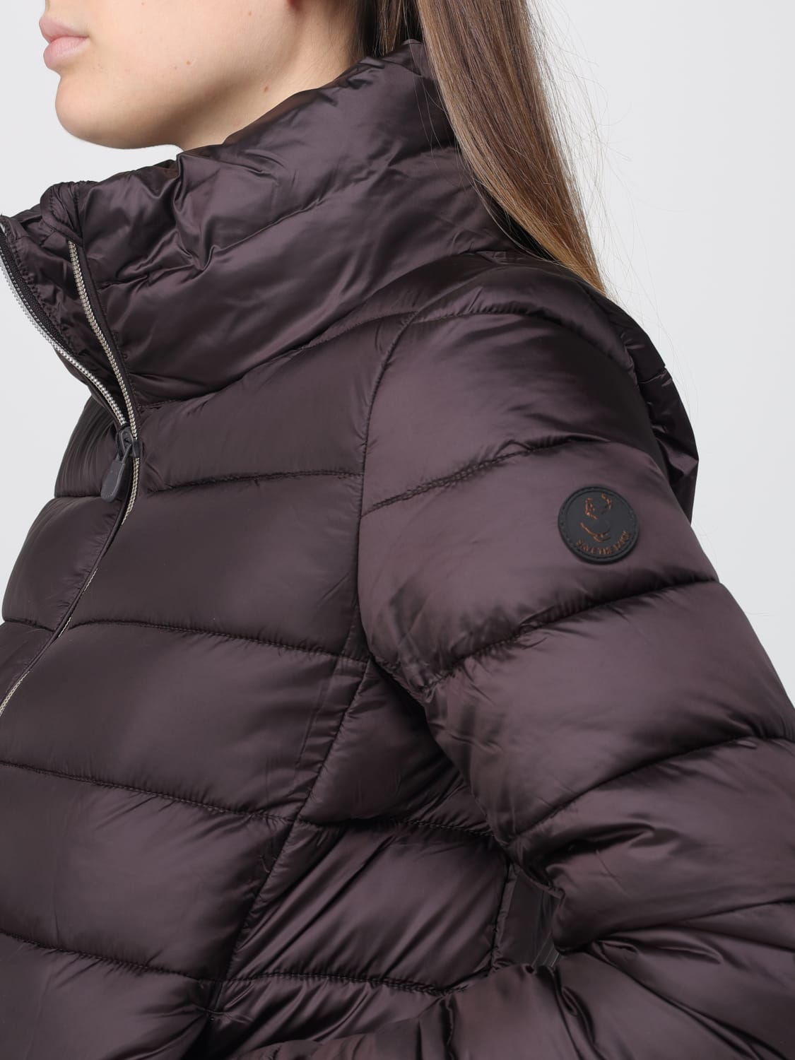 SAVE THE DUCK JACKE: Jacke damen Save The Duck, Braun - Img 4