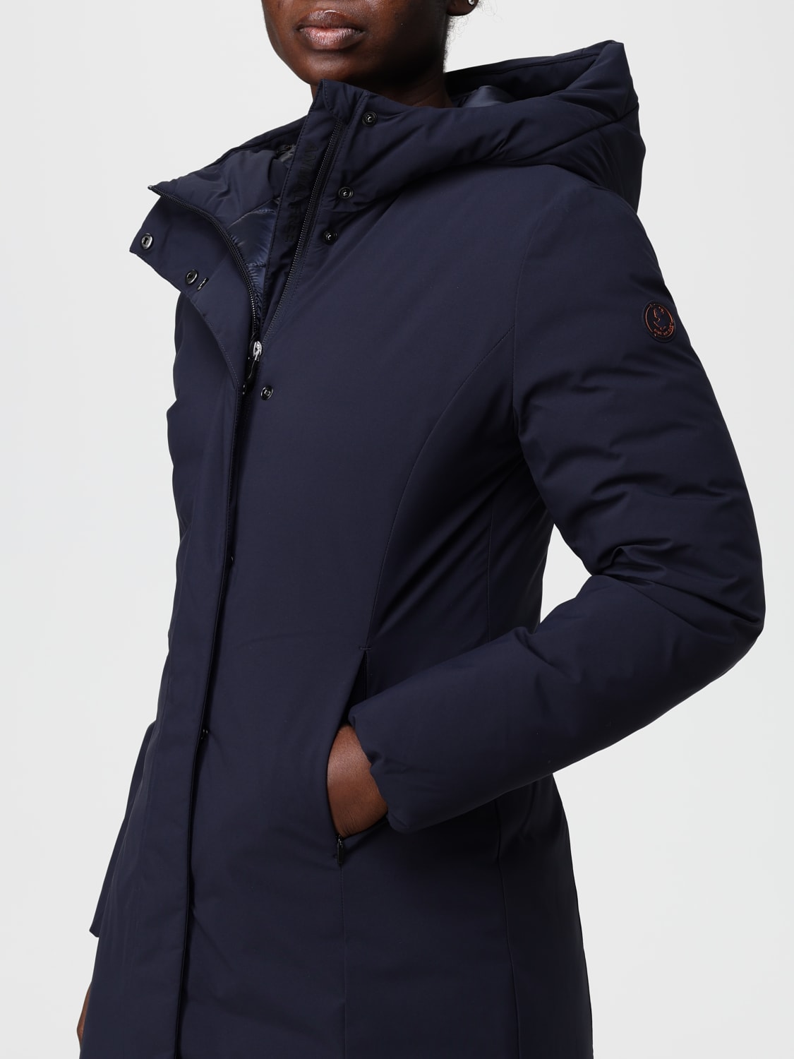 SAVE THE DUCK COAT: Jacket woman Save The Duck, Blue - Img 4