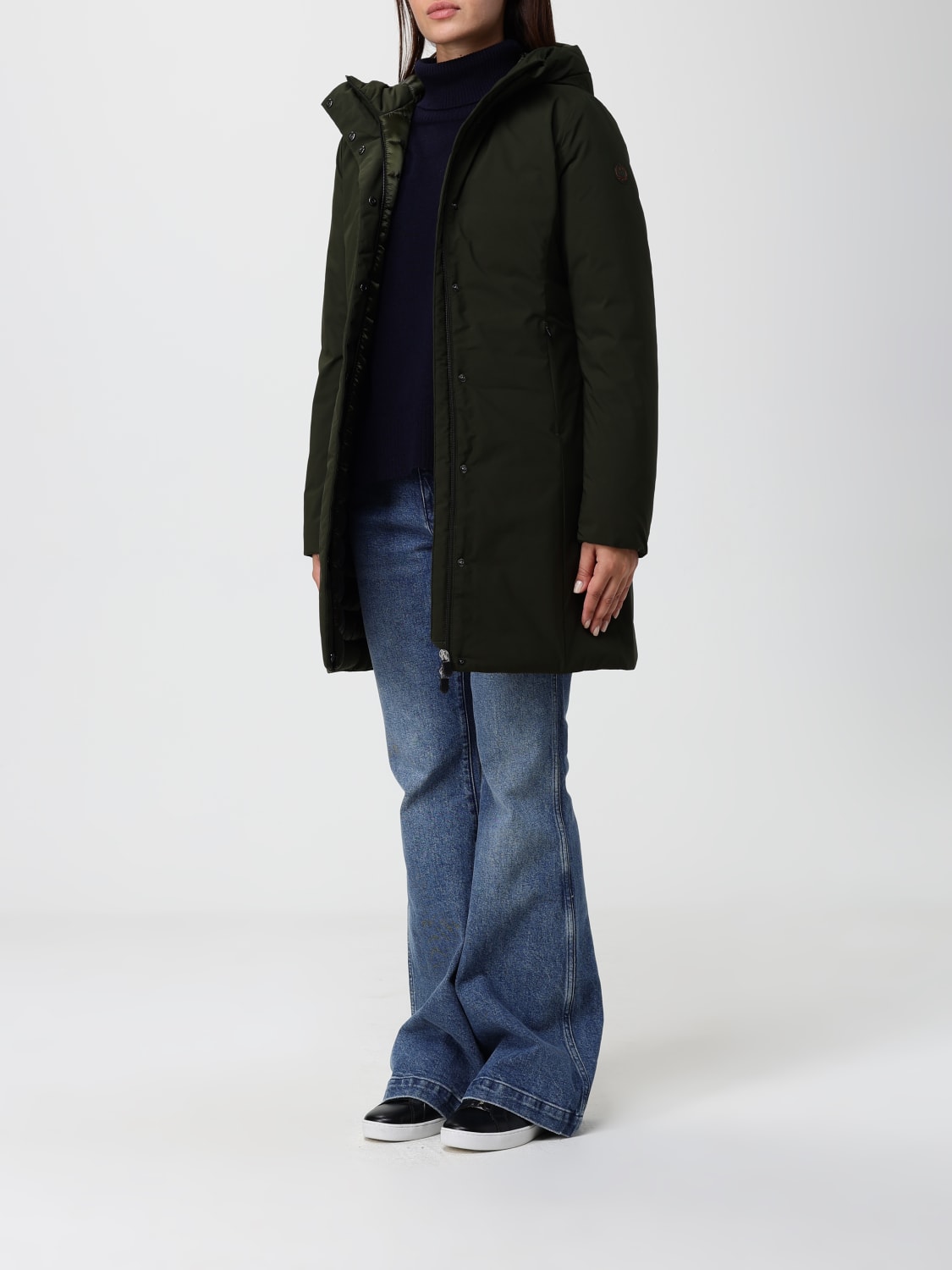 SAVE THE DUCK COAT: Jacket woman Save The Duck, Green - Img 3