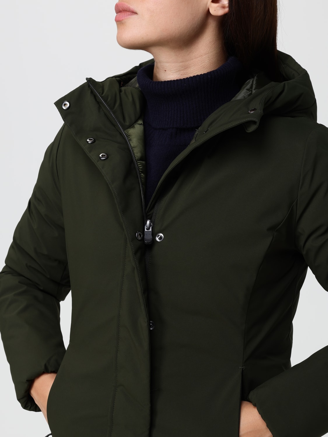 SAVE THE DUCK COAT: Jacket woman Save The Duck, Green - Img 4