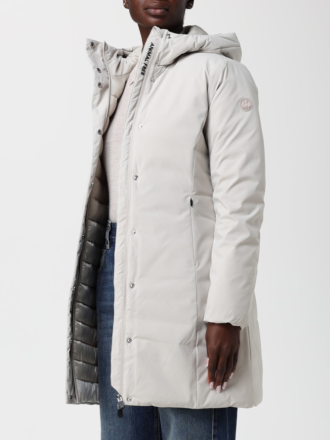 SAVE THE DUCK MANTEAU: Veste femme Save The Duck, Beige - Img 3