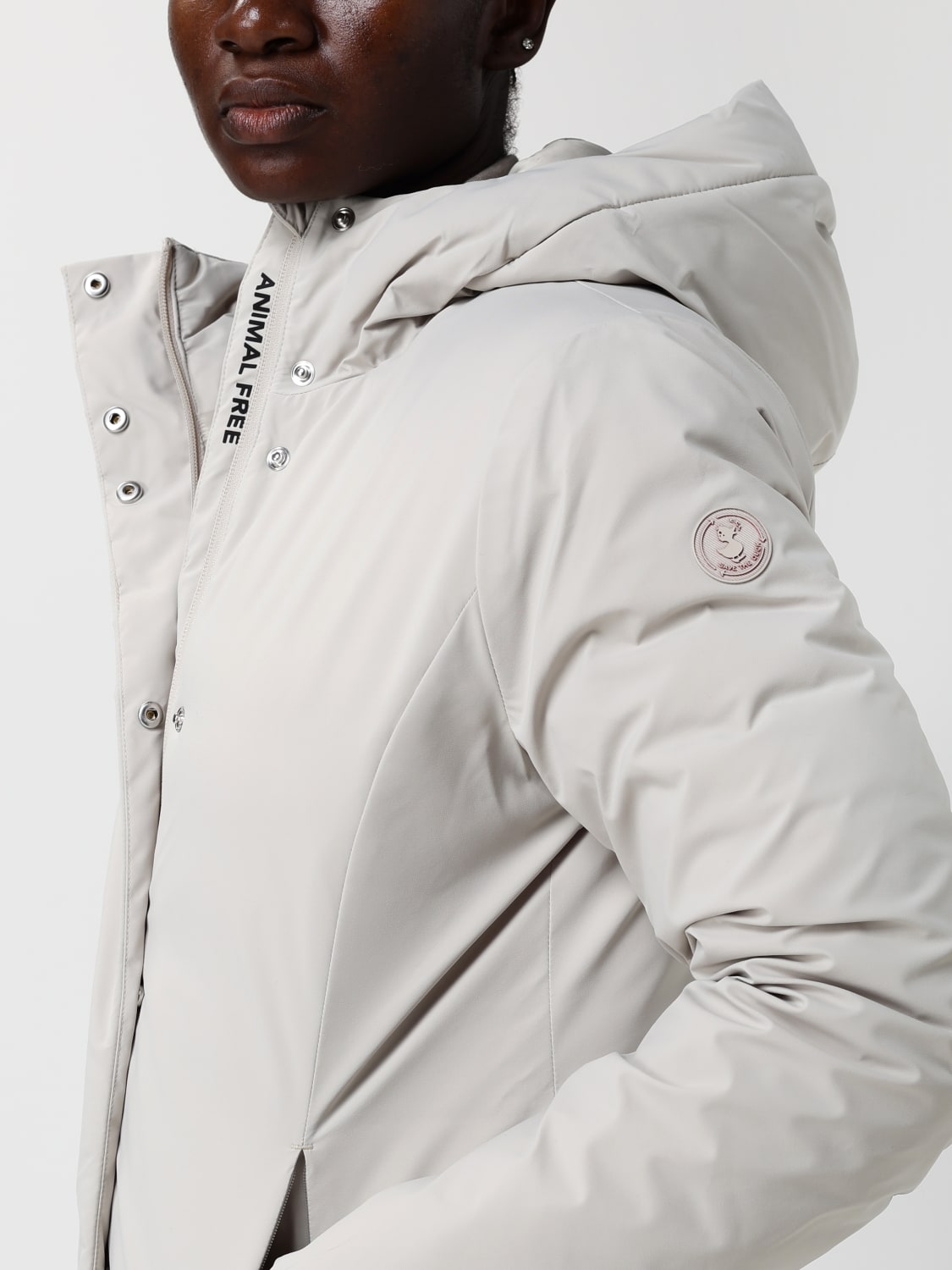 SAVE THE DUCK MANTEAU: Veste femme Save The Duck, Beige - Img 4
