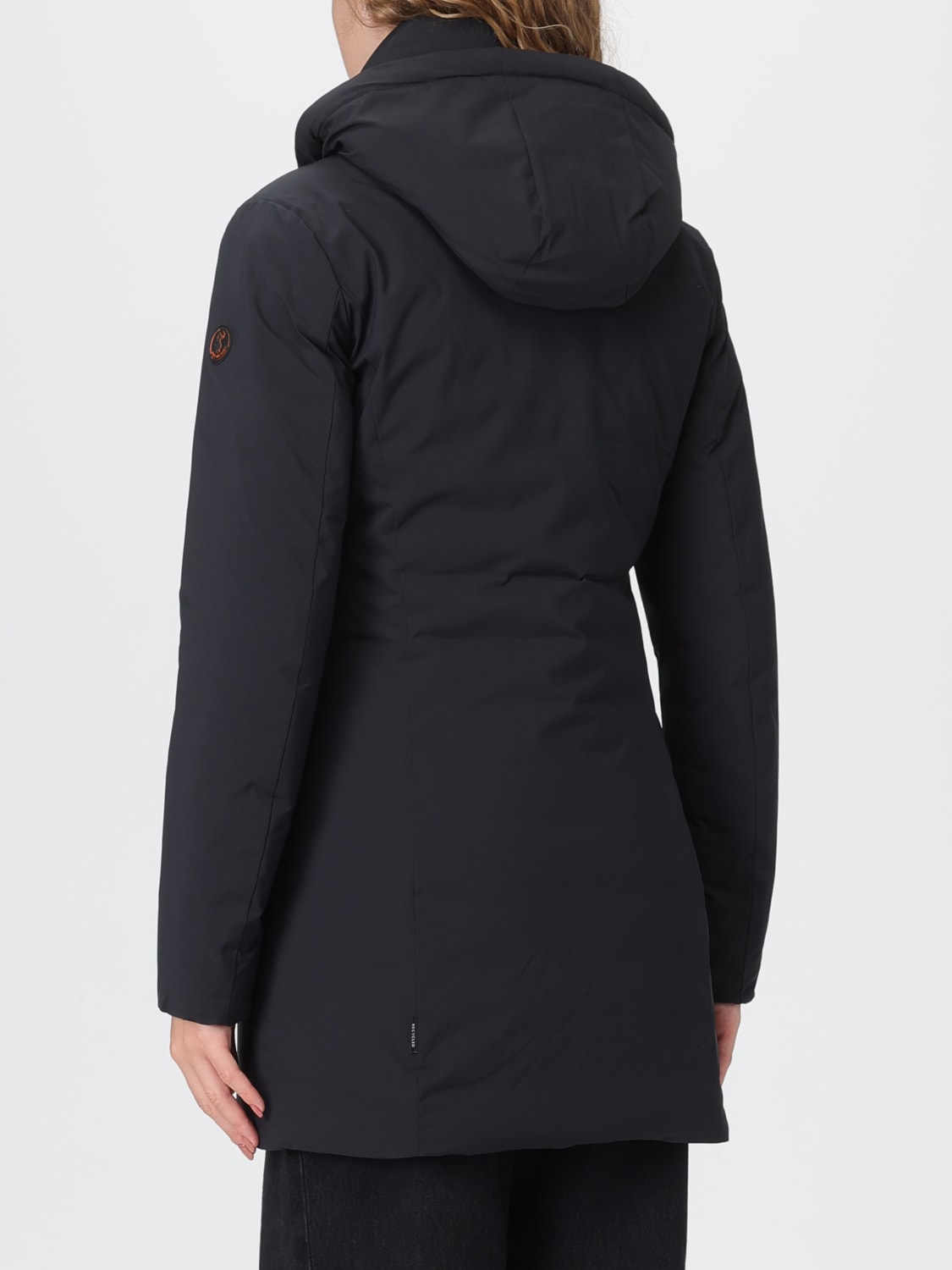 SAVE THE DUCK COAT: Jacket woman Save The Duck, Black - Img 2