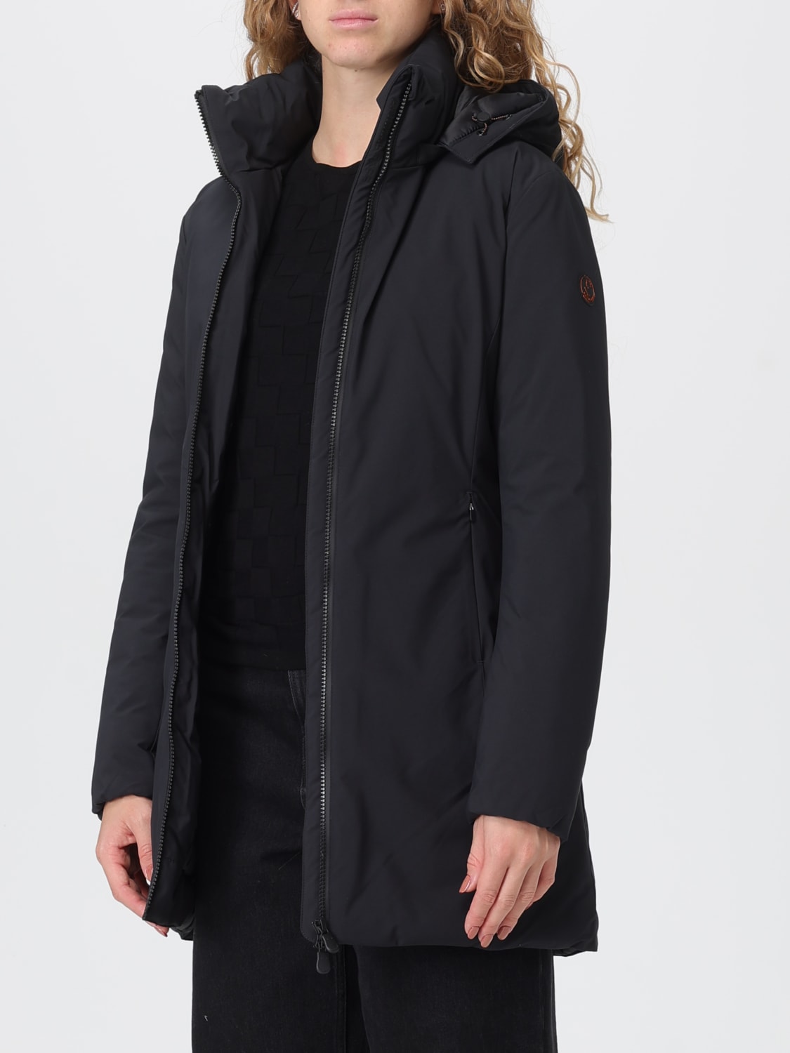 SAVE THE DUCK COAT: Jacket woman Save The Duck, Black - Img 3